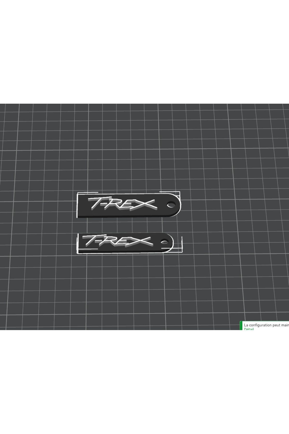 Vision Craft Campagna T-Rex anahtar zinciri (4 Adet)