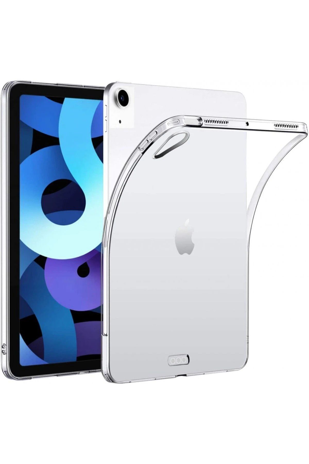 Toptan Bulurum iPad Air 5 (2022) Kılıf Tablet Şeffaf Silikon