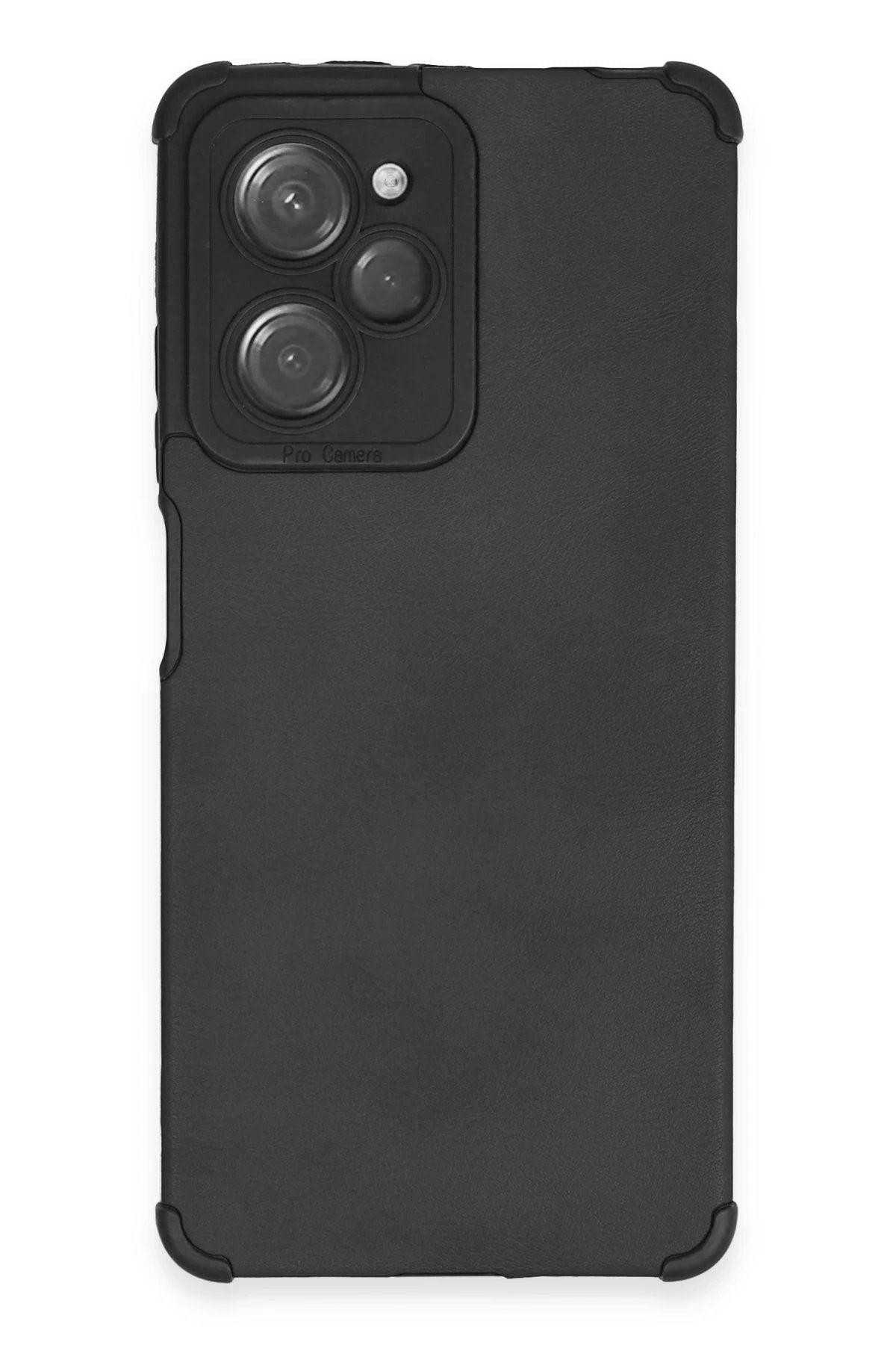 Toptan Bulurum Xiaomi Poco X5 Pro 5G Kılıf Loop Deri Silikon - Siyah