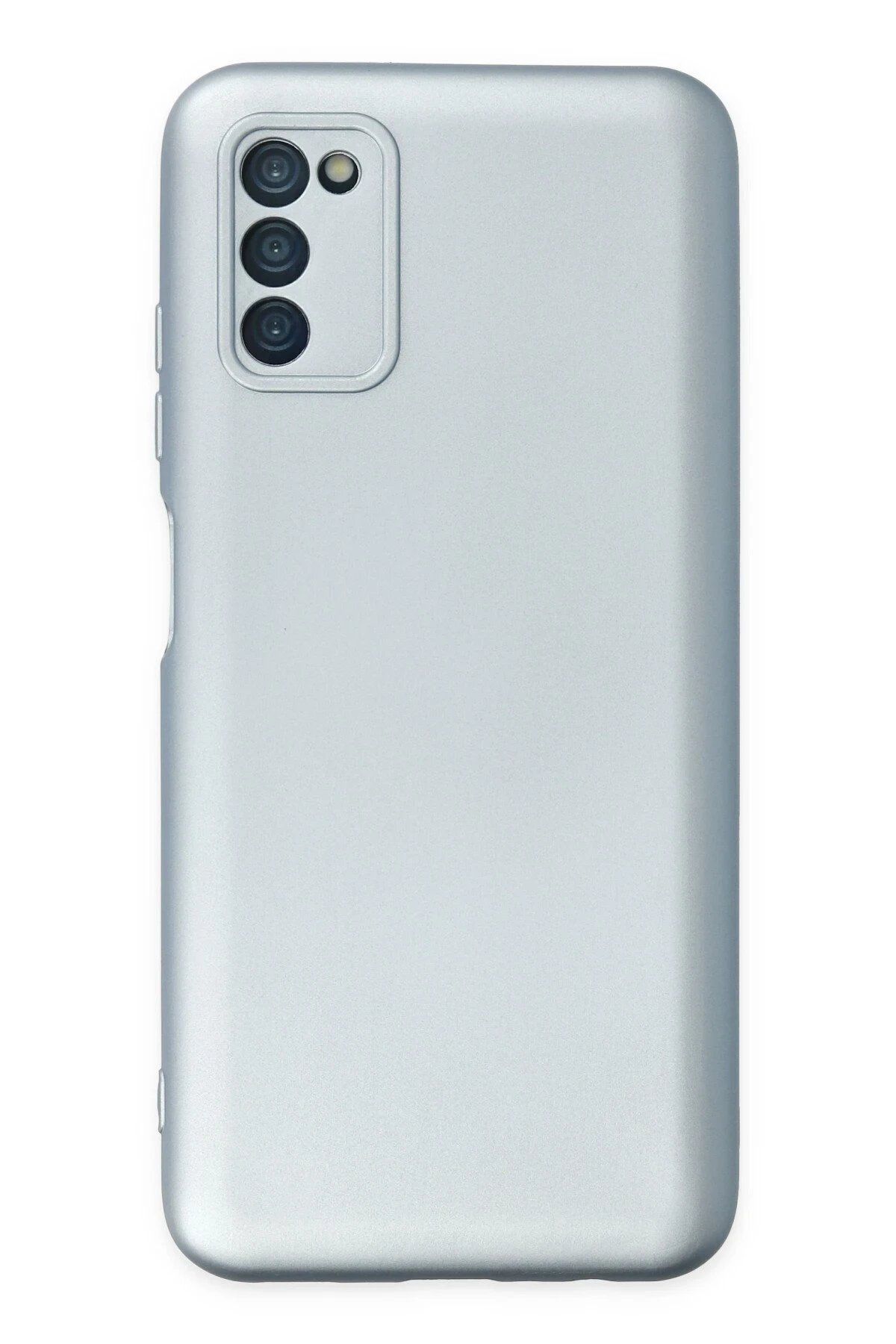 Toptan Bulurum Samsung Galaxy A03S Kılıf Nano içi Kadife Silikon - Sky Blue
