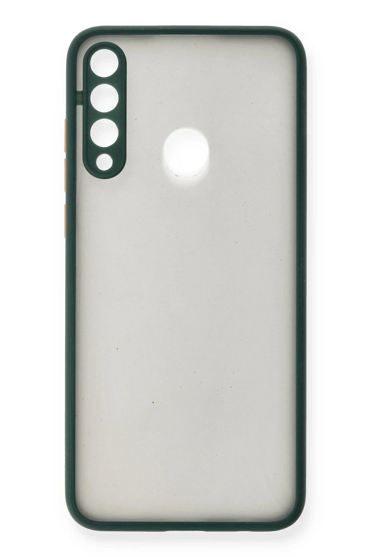 Toptan Bulurum Huawei Y6P Kılıf Montreal Silikon Kapak - Yeşil