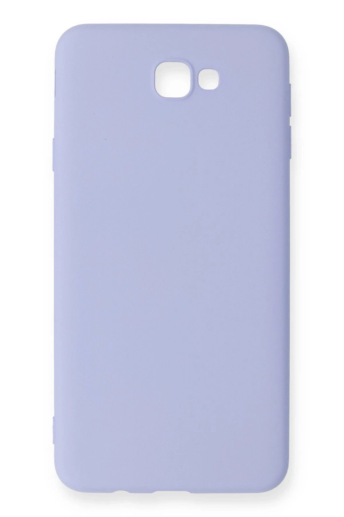 Toptan Bulurum Samsung Galaxy J7 Prime Kılıf Nano içi Kadife Silikon - Lila
