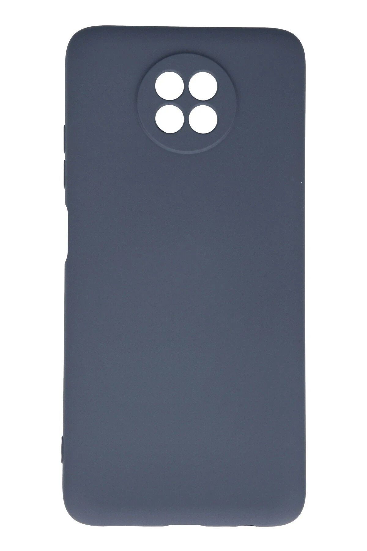 Toptan Bulurum Xiaomi Redmi Note 9 5G Kılıf Nano içi Kadife Silikon - Gri