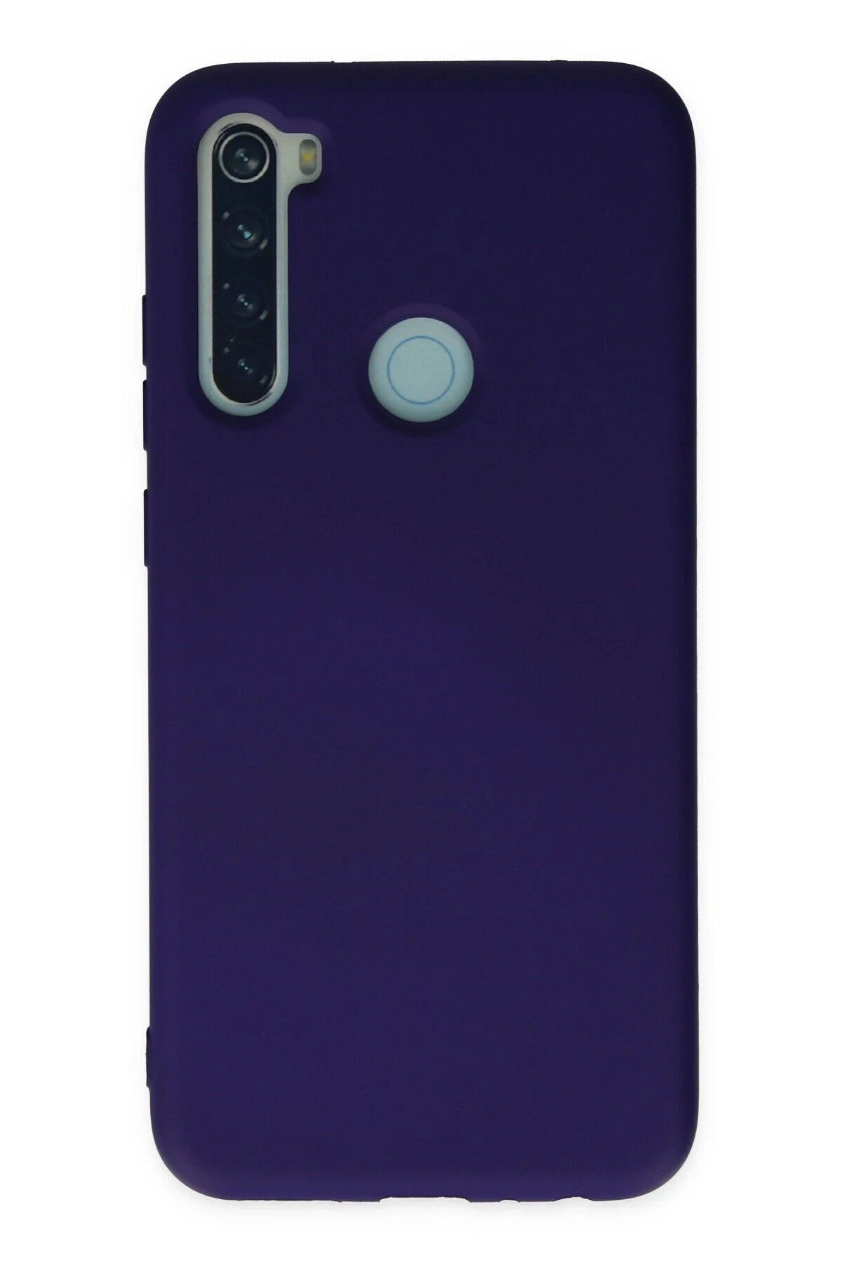 Toptan Bulurum Xiaomi Redmi Note 8 Kılıf Nano içi Kadife Silikon - Mor