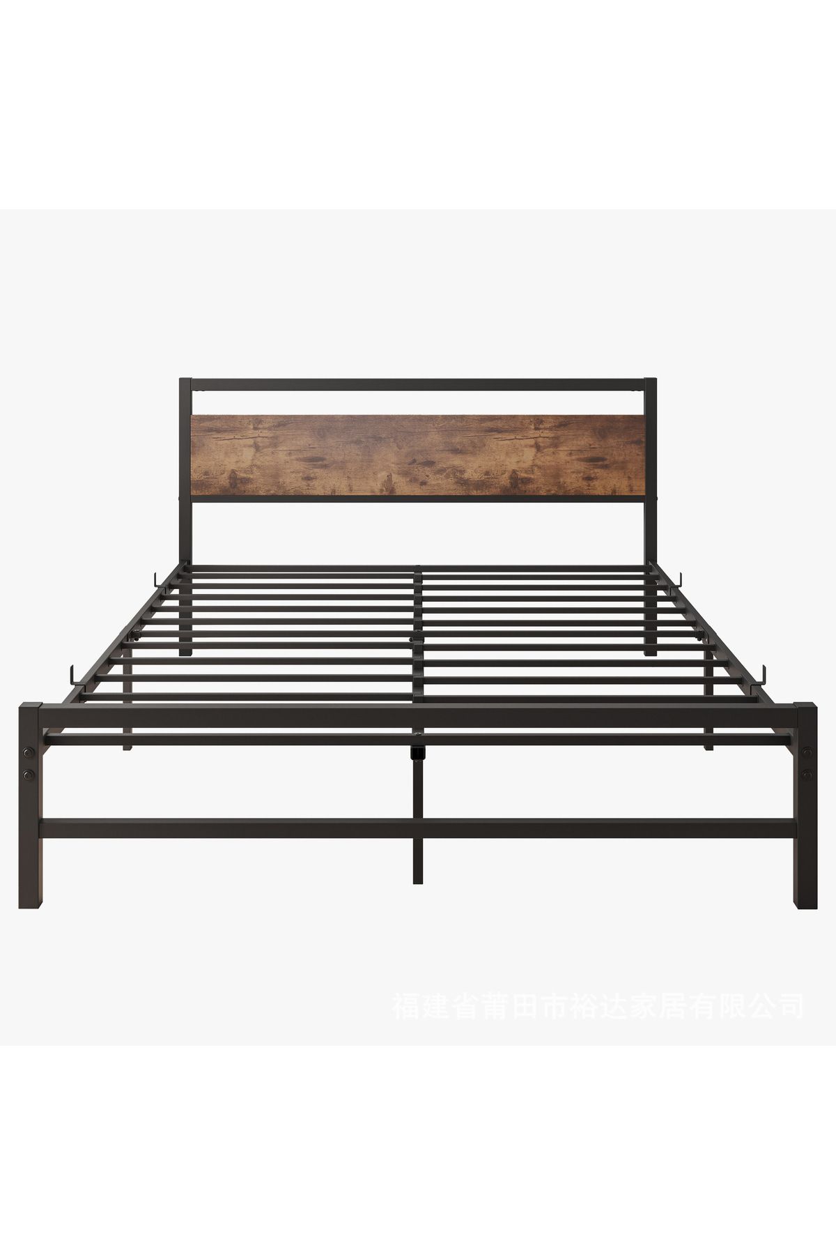 sharpdo-Metal Platform Bed Frame, No Box Spring Required, Single Bed, With Heavy Duty Strong Support Slats 2