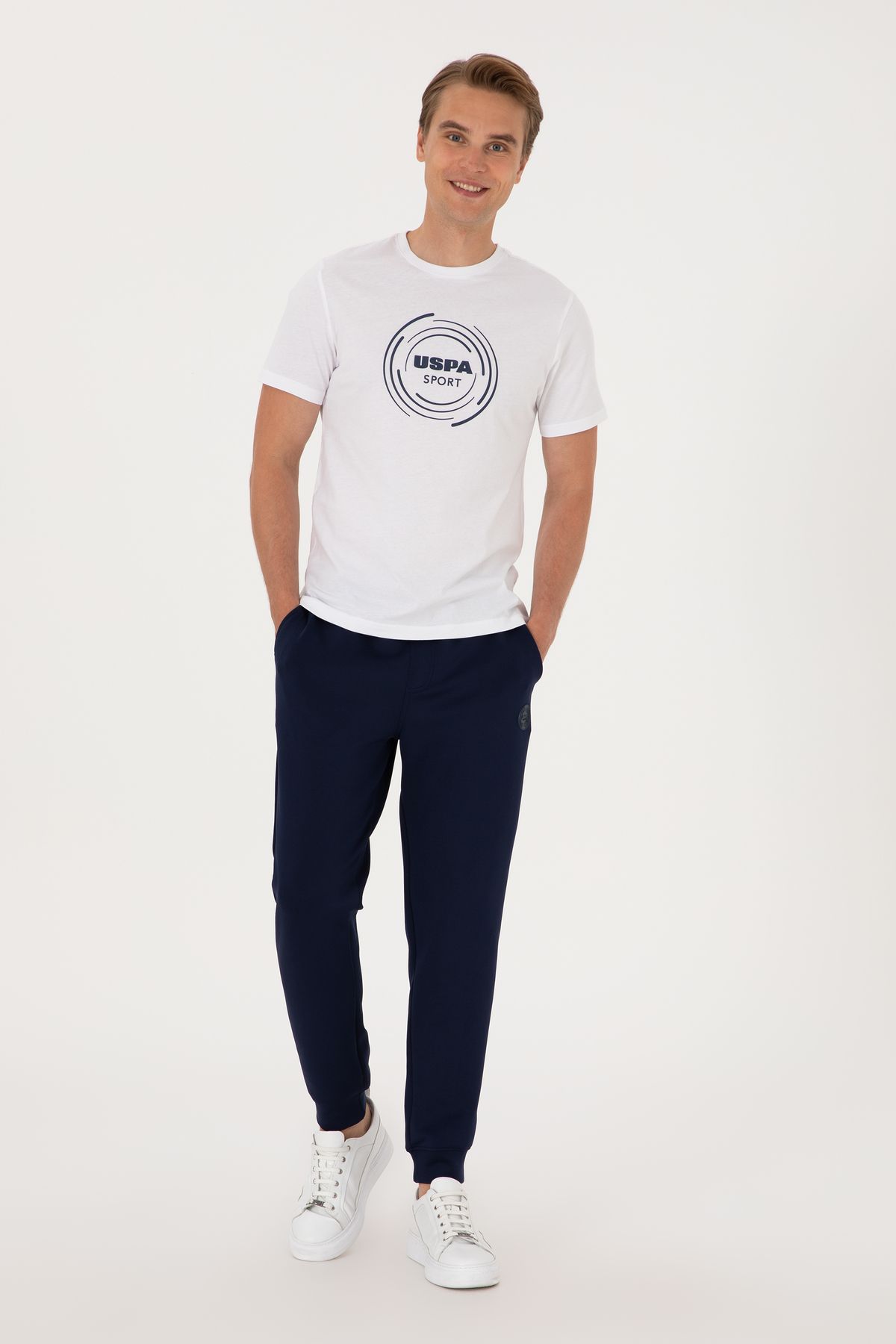 U.S. Polo Assn. Erkek Lacivert Eşofman Altı 50300238-VR033