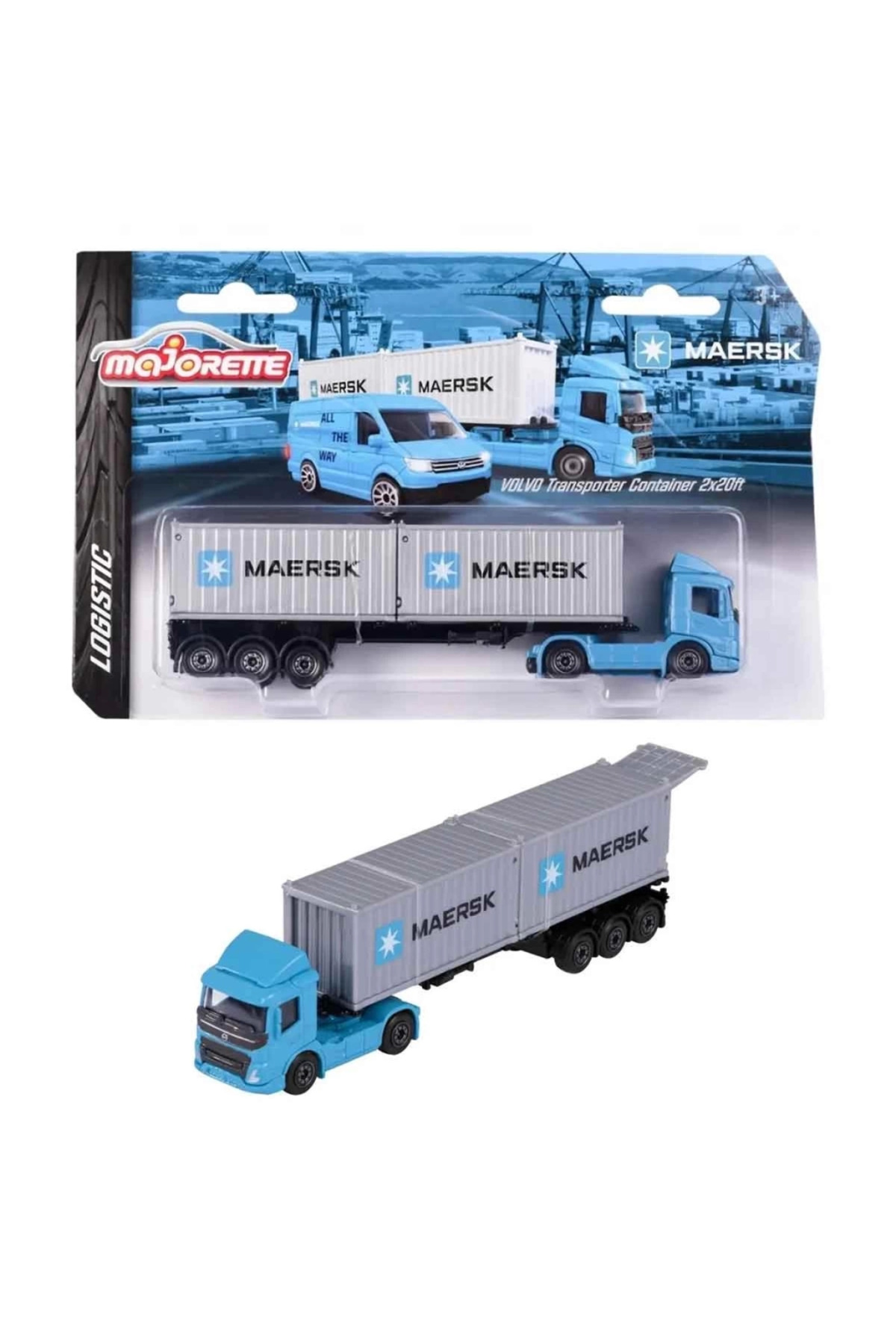 خودروی حمل‌ونقل لجستیکی تم‌دار Bfs Majorette مرسک