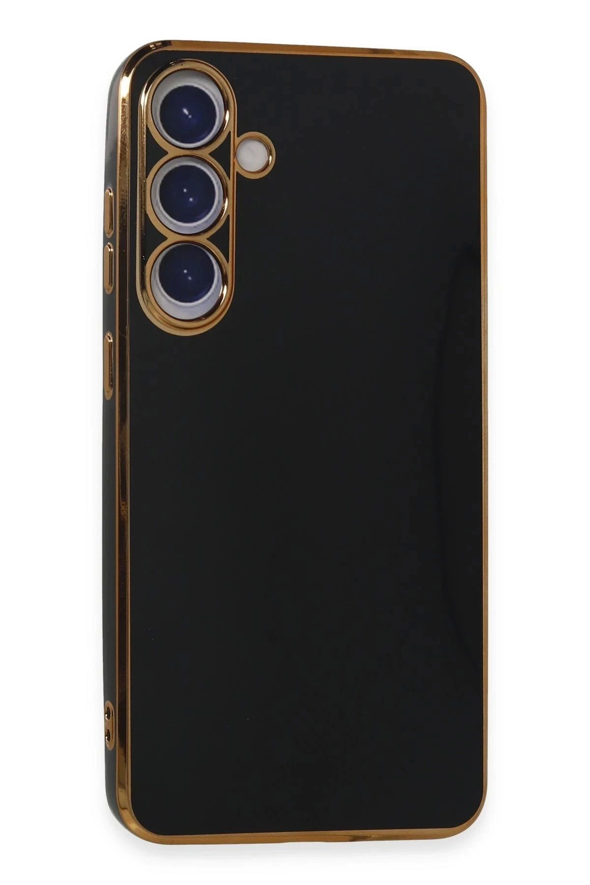 Vita Premio BFS Samsung Galaxy S24 Plus Kılıf Volet Silikon - Siyah
