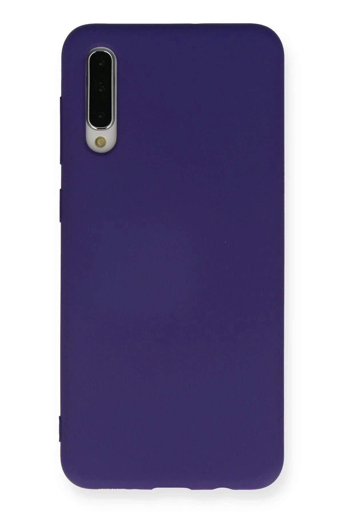 Vita Premio BFS Samsung Galaxy A30S Kılıf Nano içi Kadife Silikon - Mor