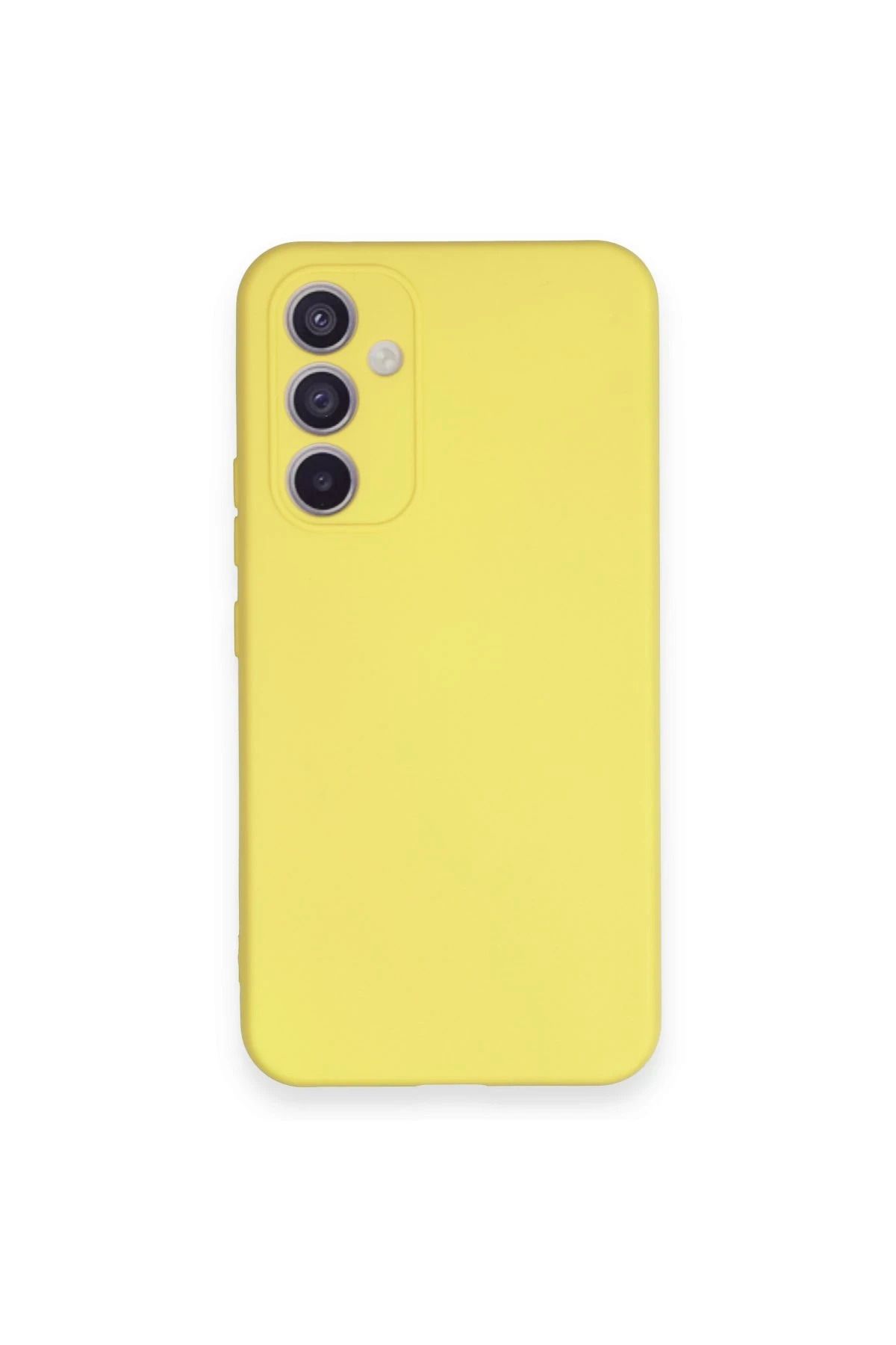 Vita Premio BFS Samsung Galaxy A34 5G Kılıf Nano içi Kadife Silikon - Sarı