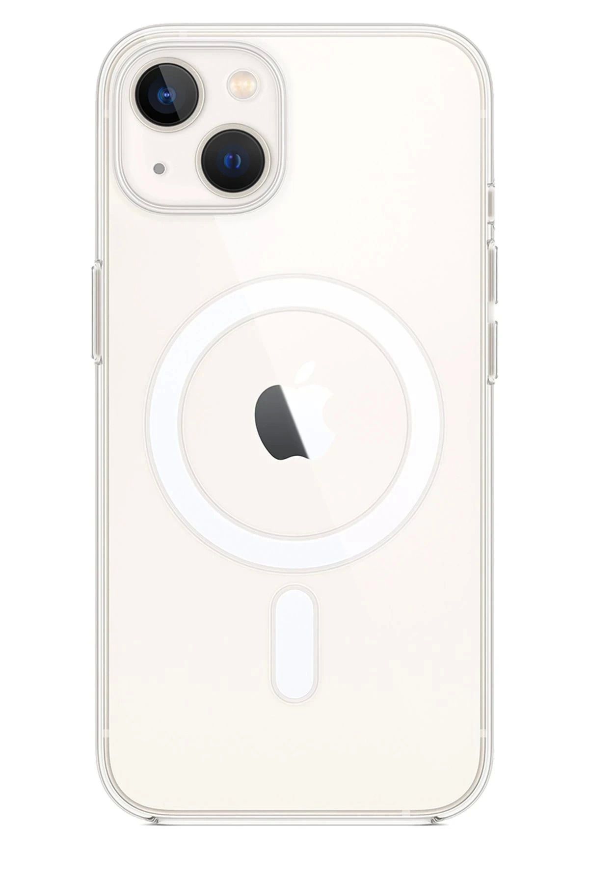 Vita Premio BFS iPhone 14 Kılıf Pc Real Magsafe Kapak - Şeffaf