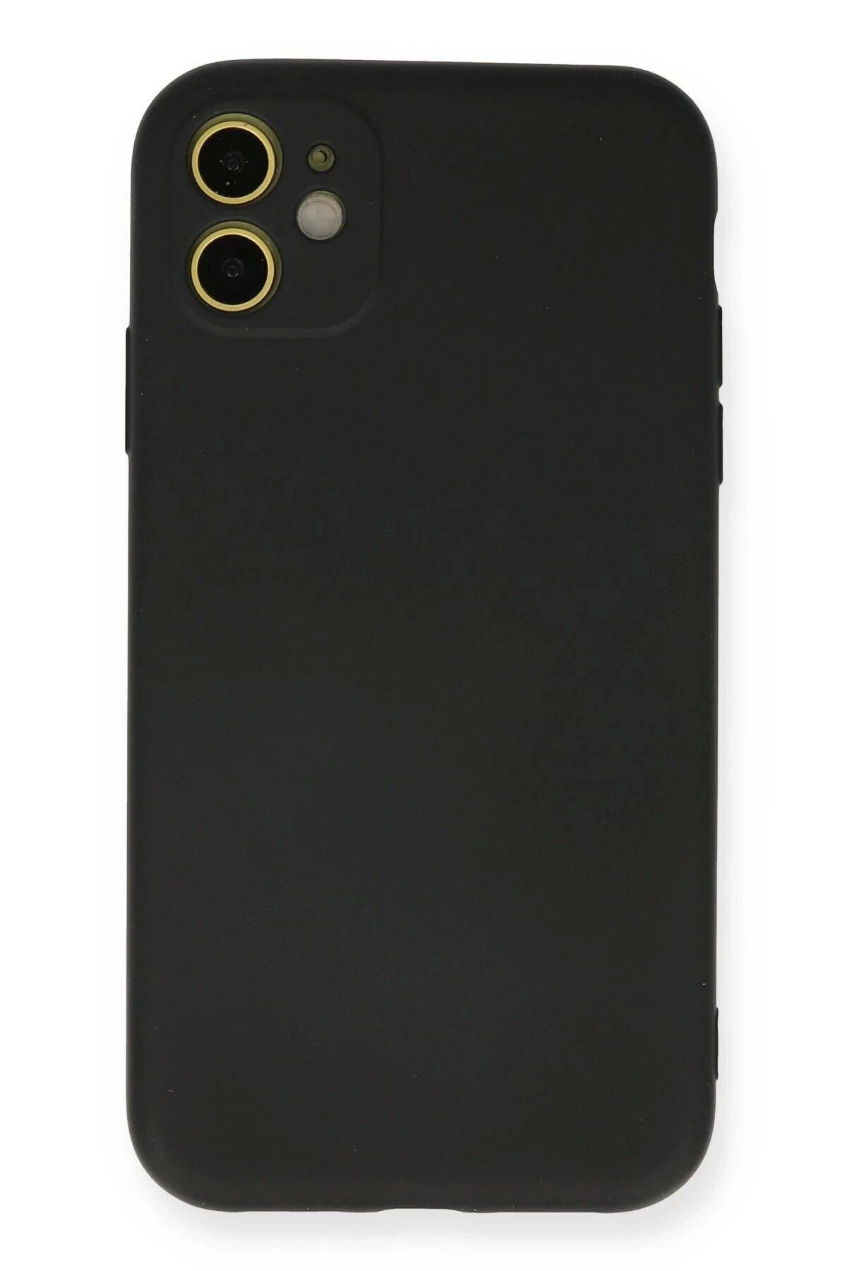 Vita Premio BFS iPhone 11 Kılıf Nano içi Kadife Silikon - Siyah