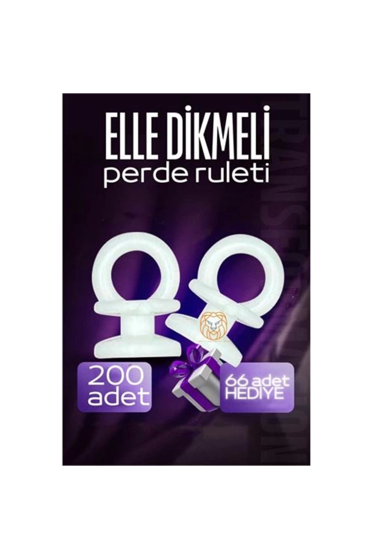 Vita Premio BFS Elle Dikmeli Perde Düğmesi Perde Ruleti 266 ADET