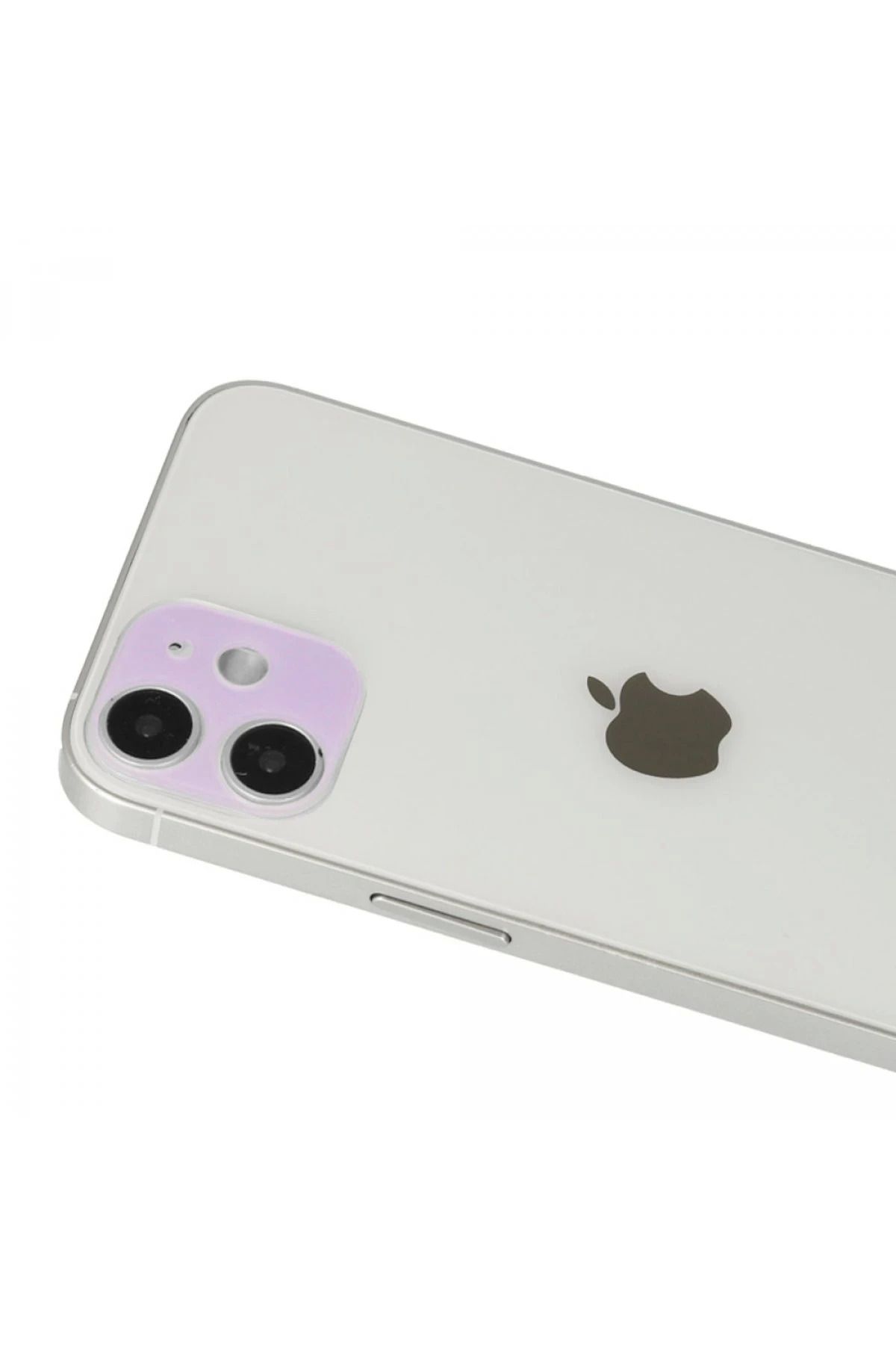 Vita Premio BFS iPhone 12 Rainbow Kamera Lens Koruma Cam - Mor