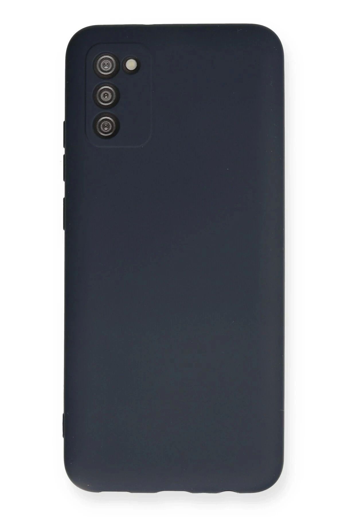 Vita Premio BFS Samsung Galaxy A02S Kılıf Nano içi Kadife Silikon - Lacivert