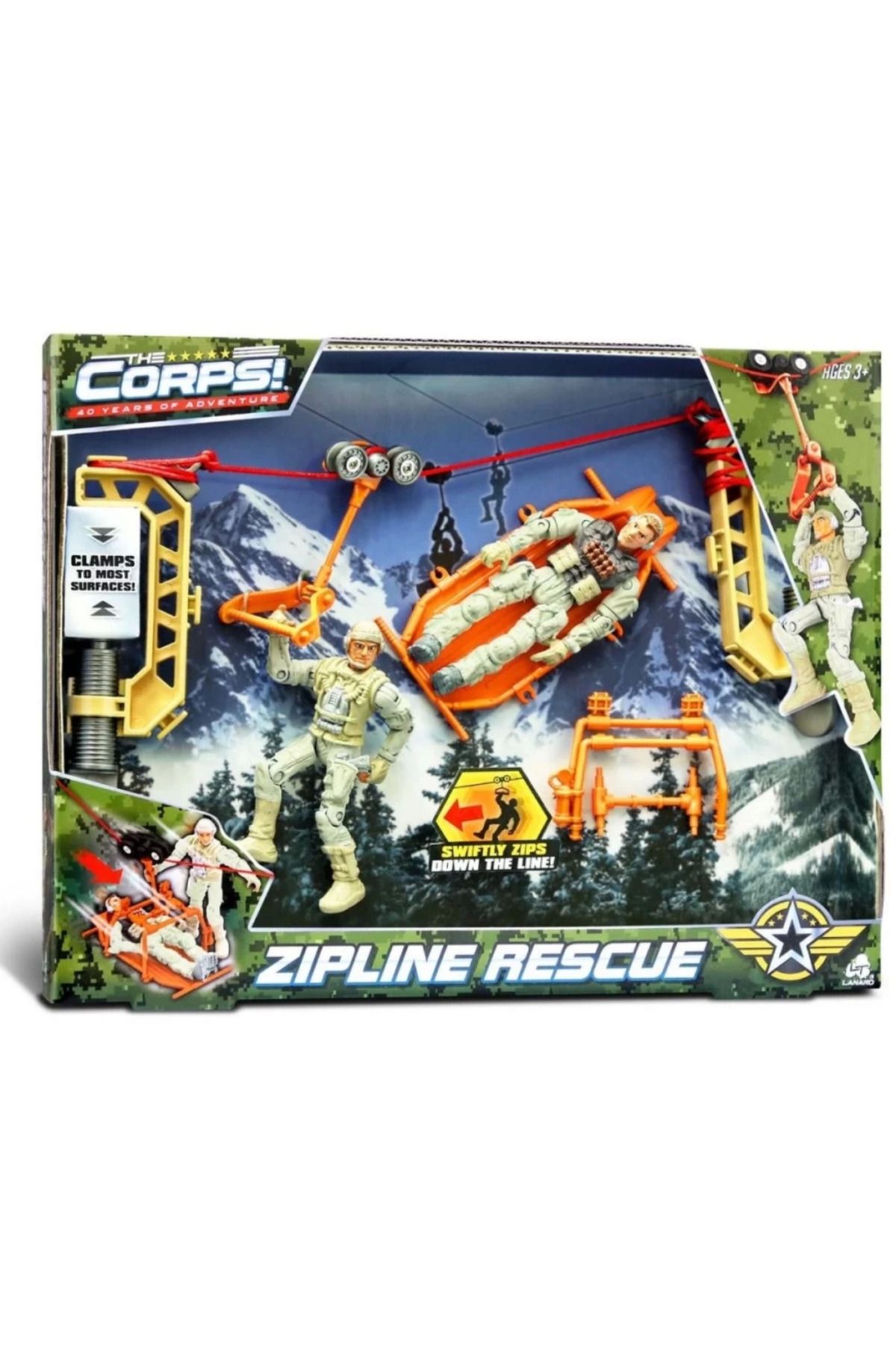 Balesso Bfs The Corps Zipline Rescue Asker Oyun Seti