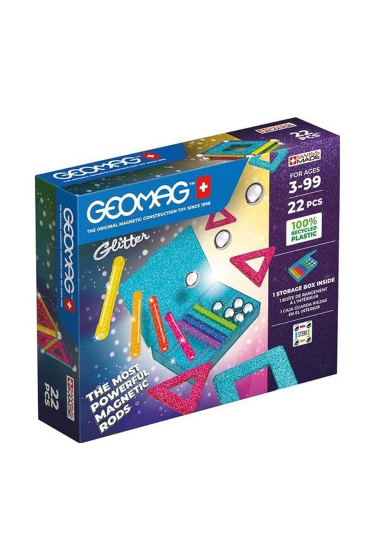 sepetopia Glitter Manyetik Zeka Oyunu 22 Parça fotoğrafı 3 (önizleme)