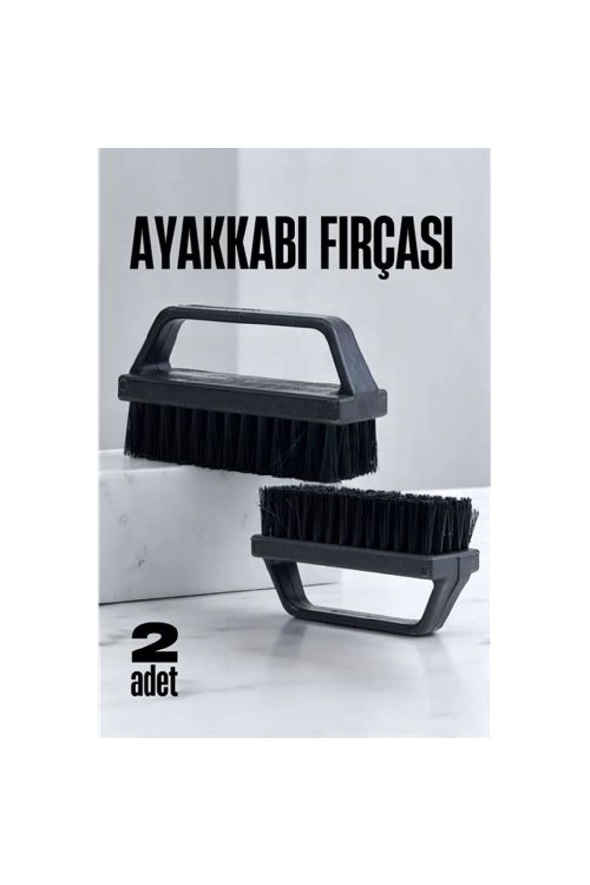Vita Premio BFS Sert Kıllı Ayakkabı Fırçası - Leke Çıkarıcı Elbise Fırçası 2 ADET