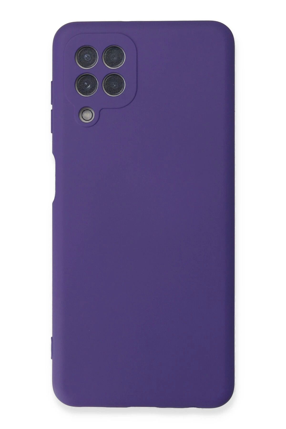 Vita Premio BFS Samsung Galaxy A22 Kılıf Nano içi Kadife Silikon - Mor