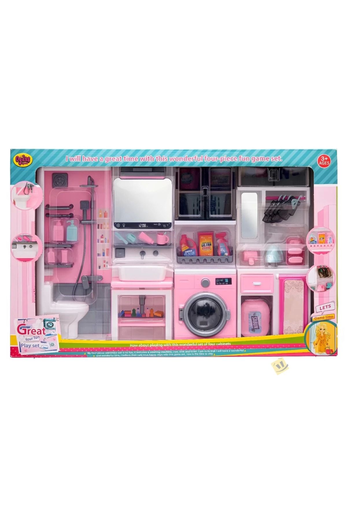 Vita Premio BFS Kutuda 4'lü Banyo Seti
