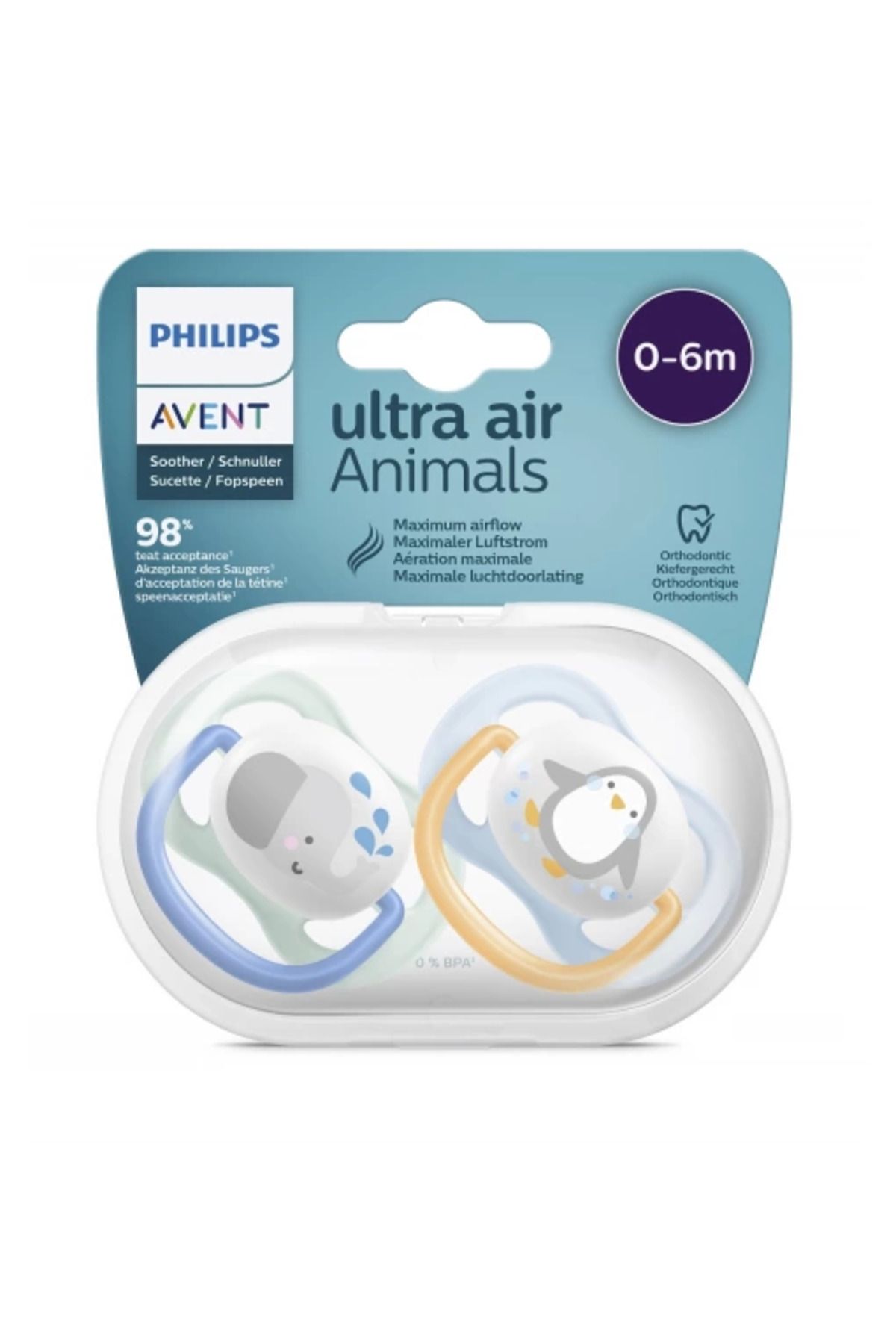 Vita Premio BFS P.Avent Ultra Air Emzik 0-6 Ay Erkek