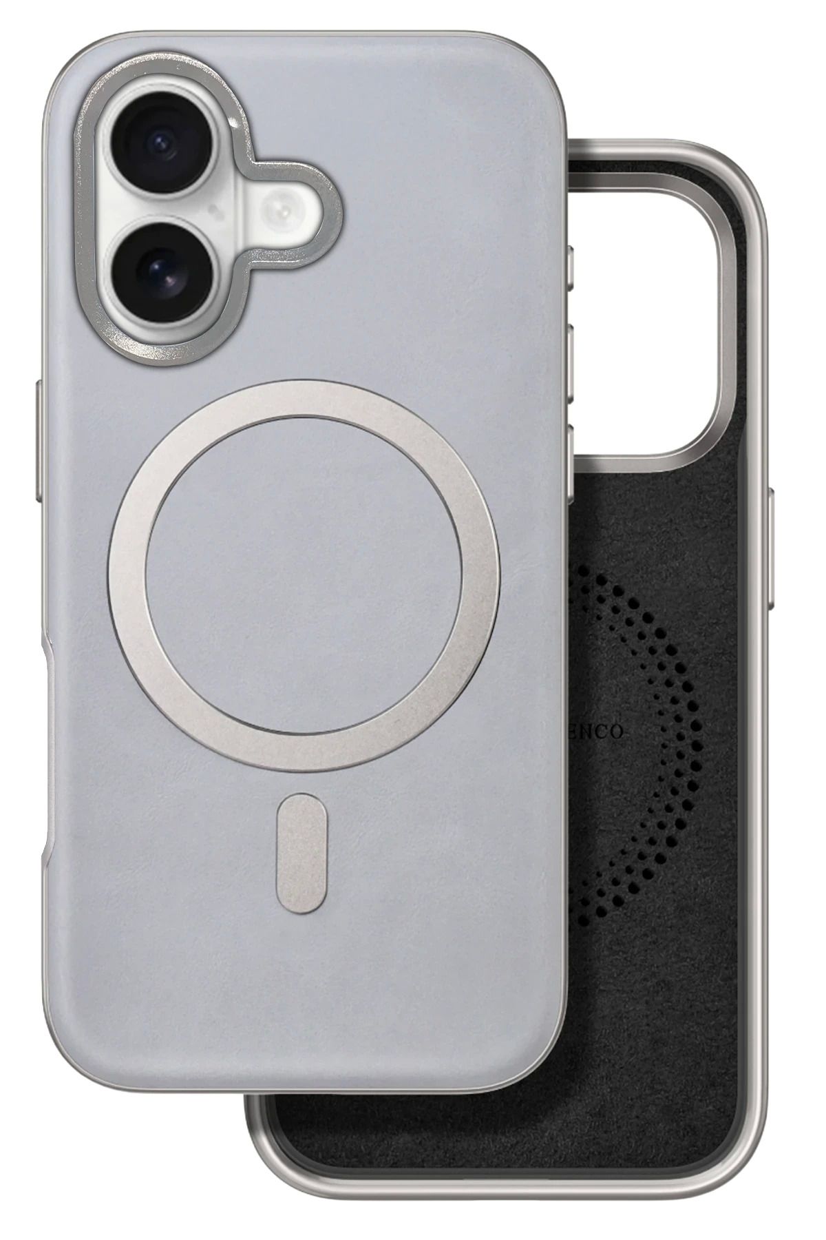 Vita Premio BFS iPhone 16 Puskas Magsafe Kapak - Titan Gri