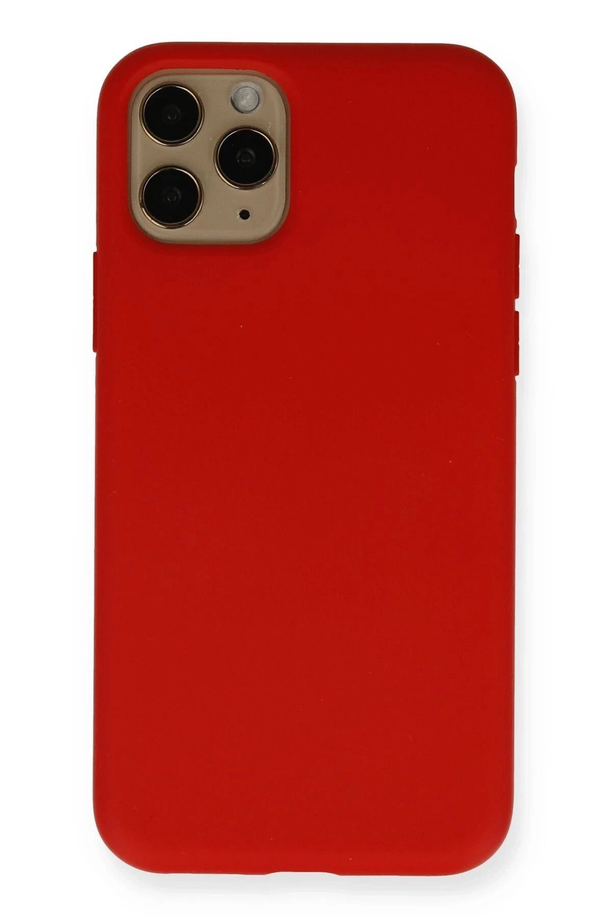 Vita Premio BFS iPhone 11 Pro Kılıf Nano içi Kadife Silikon - Kırmızı