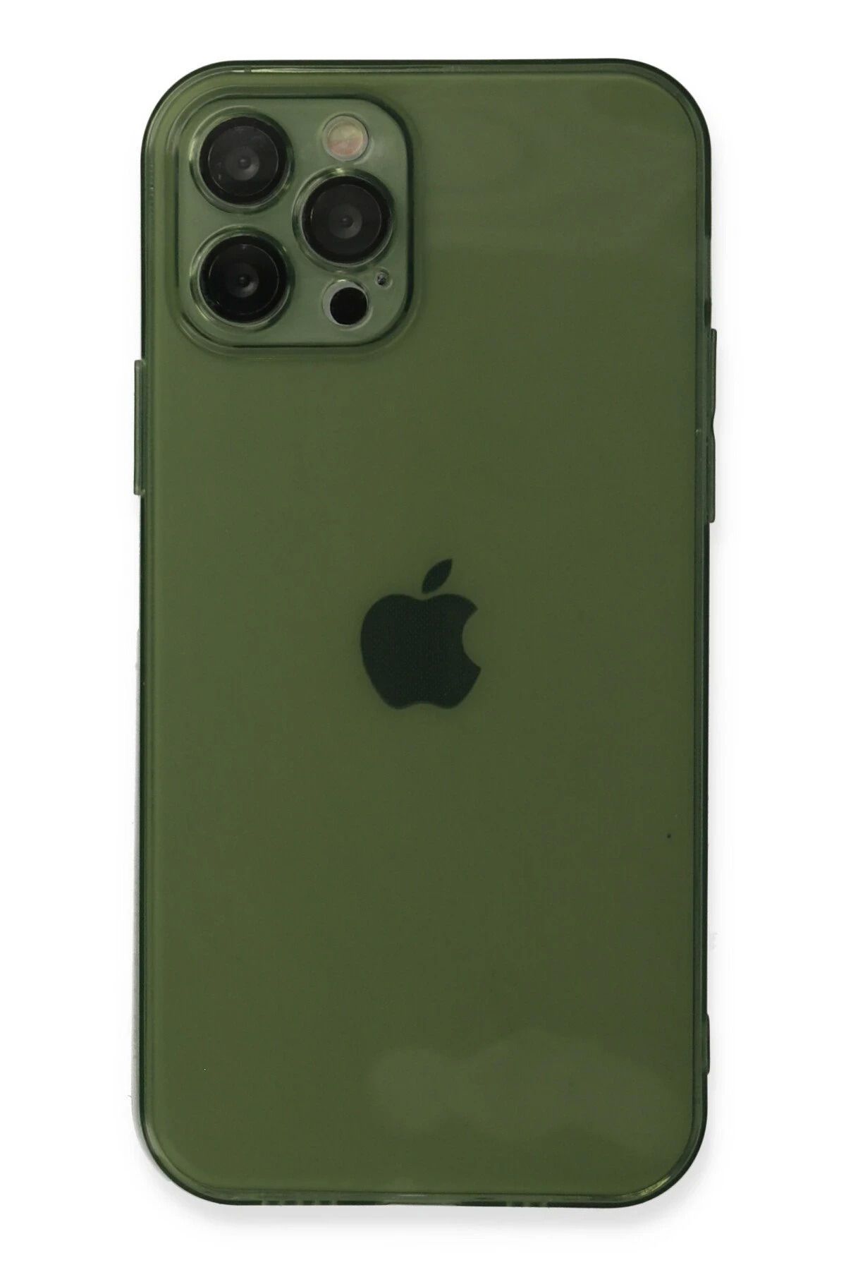 Vita Premio BFS iPhone 12 Pro Max Kılıf Fly Lens Silikon - Yeşil