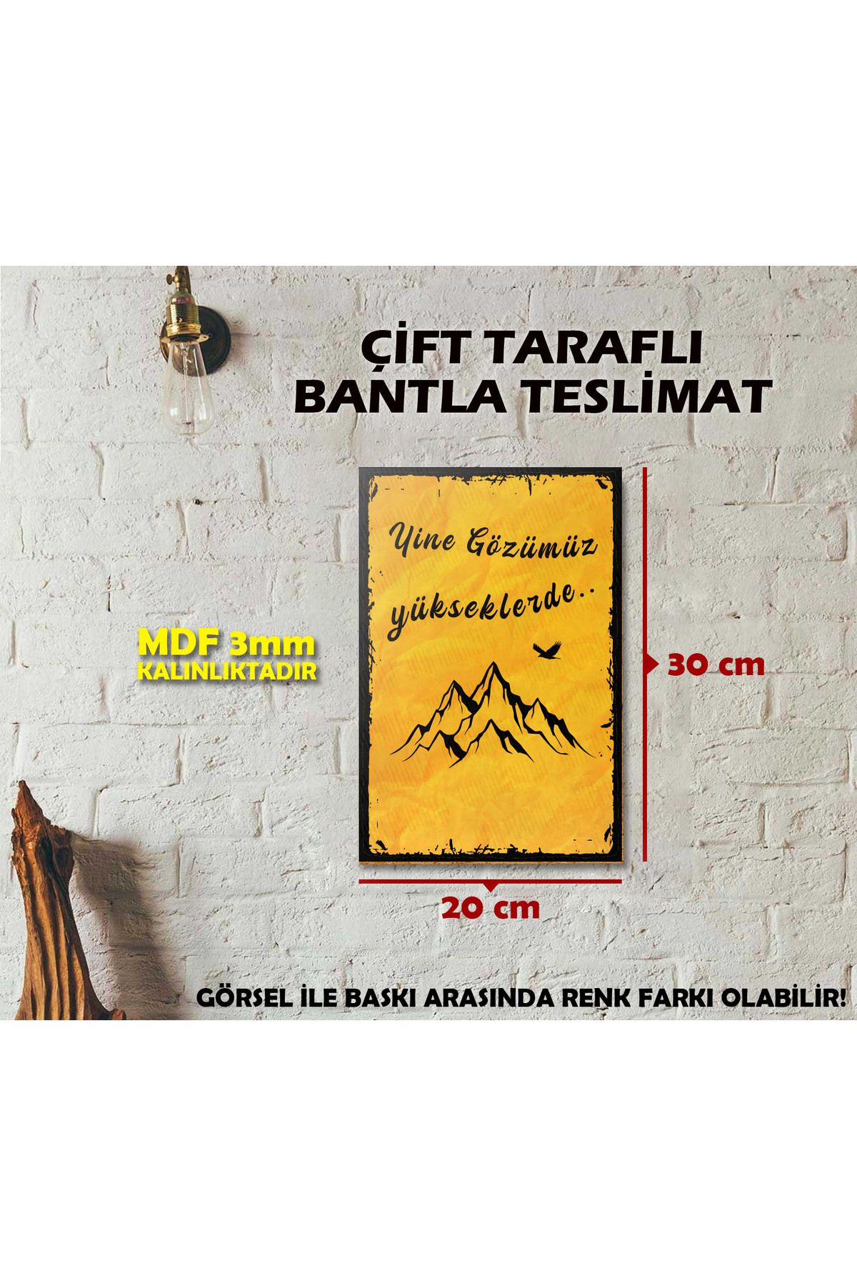 Borambalaj Sözlü Poster (20x30cm)