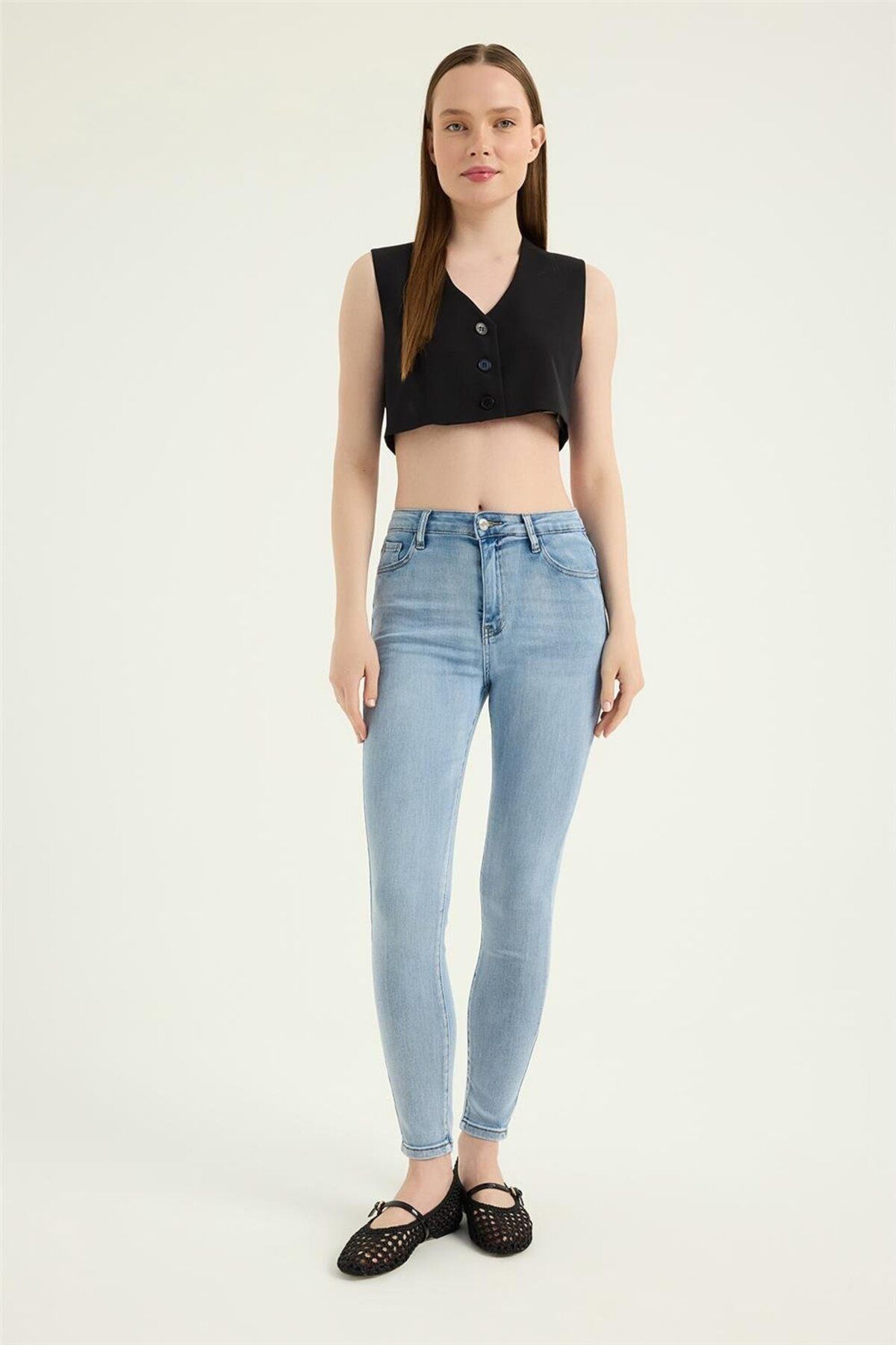 HomeStore Lycralı Jean Pantolon