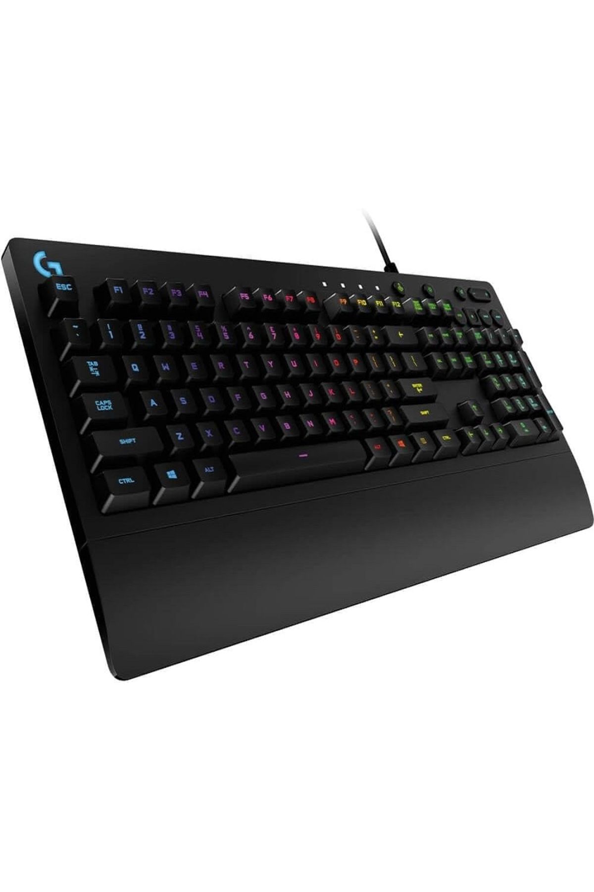 logitech-Gaming Keyboard with Dedicated Media Controls, Backlit Keys, Durable Spill-Resistant Design 6