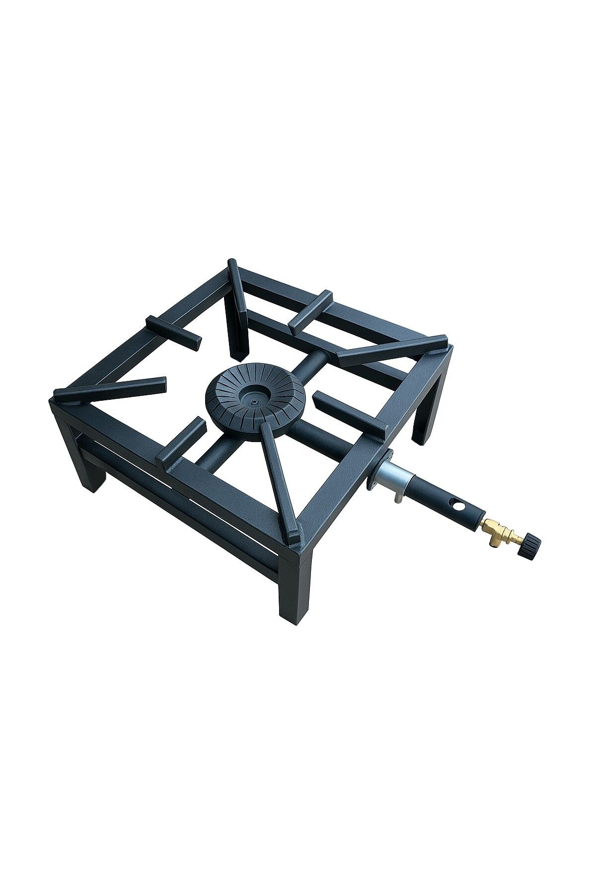 Yek Outdoor Yüksek Isılı Kare Volkan Ocak 40x40cm - Yer Ocağı