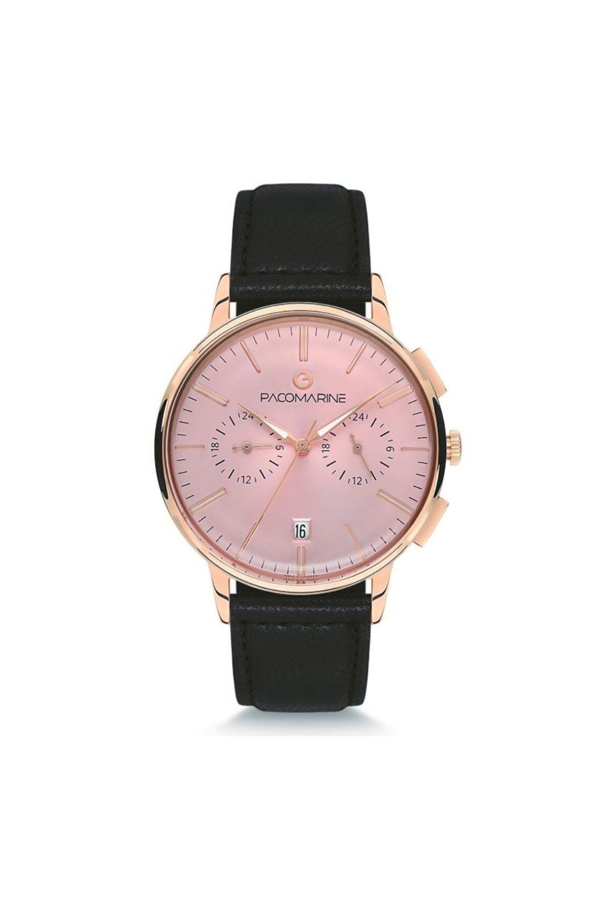 Pacomarine PM.15502.17 PACOMARİNE KOL SAATİ 44 MM Siyah