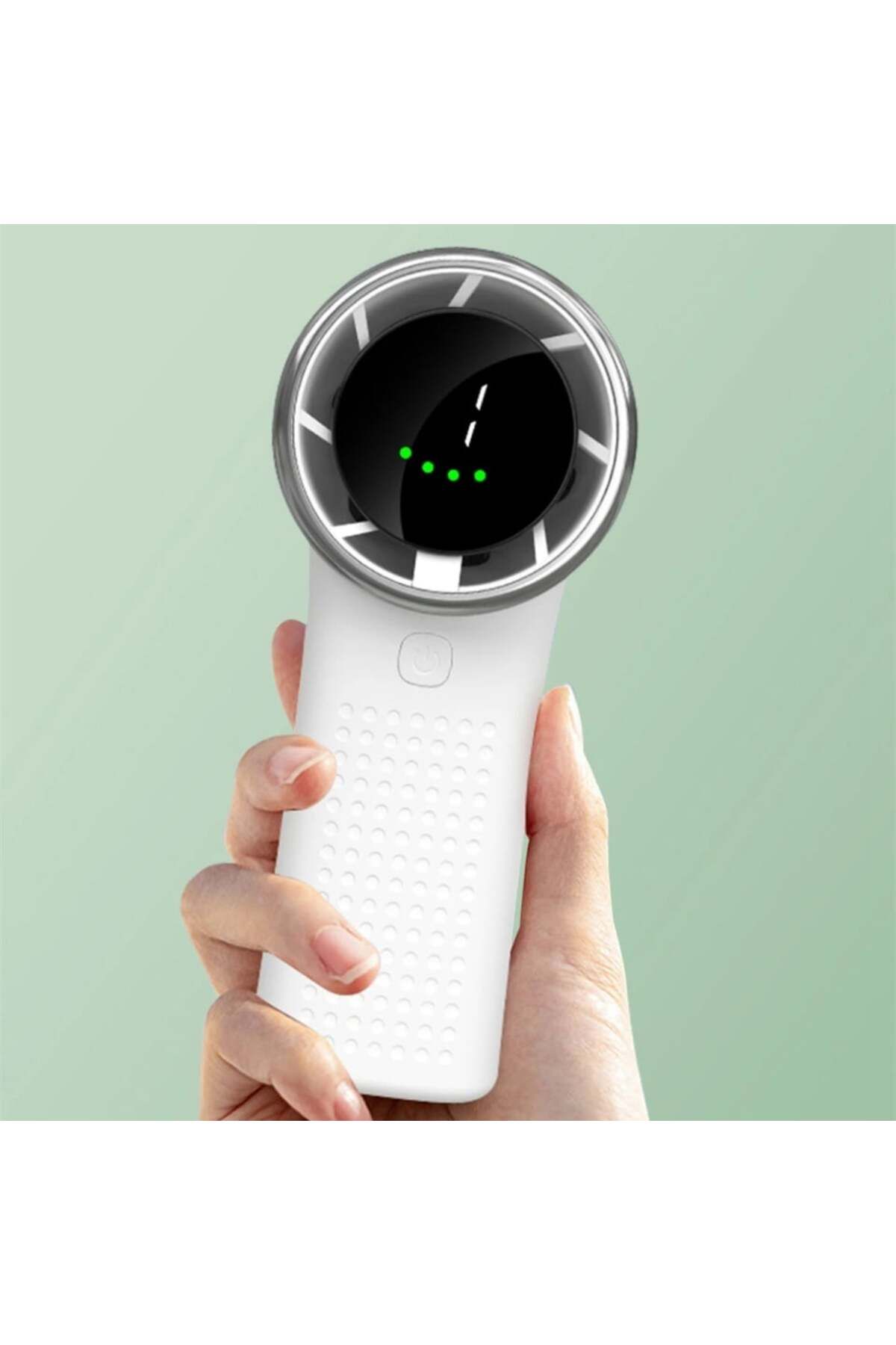 SKYDDAR INNOVATION-Mini ventilator portabil A8, afișaj LED, 5 viteze, USB-C, baterie de 3600mAh, silențios și compact, verde 4