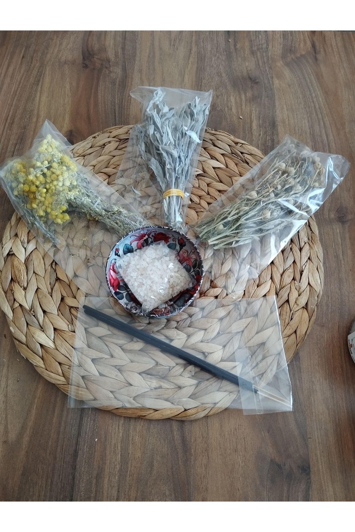 ARCET Üzerlik Otu (Nazar Otu, Adaçayı, Altın Otu) Kaya Tuzu