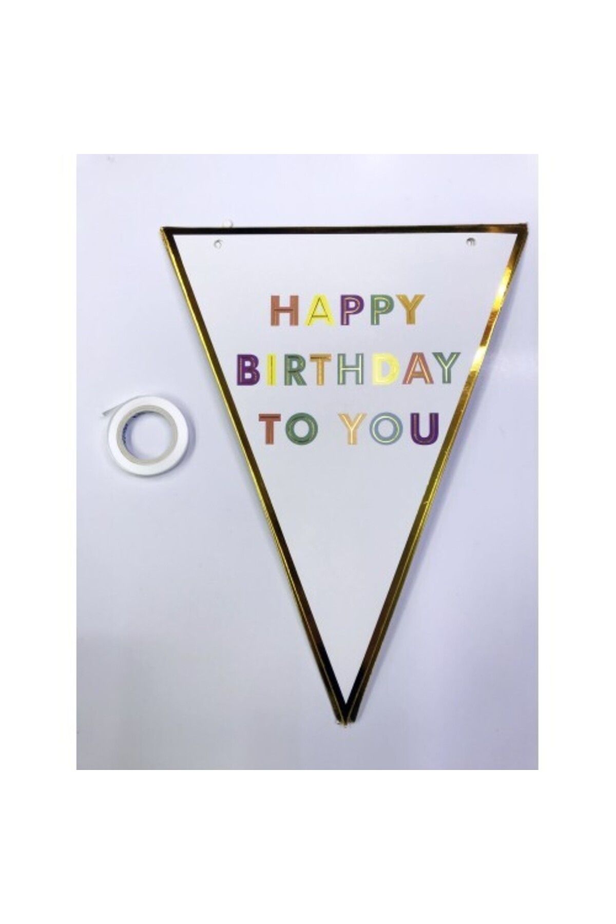 Modafiks Happy Birthday To You Flama Bayrak Süsü