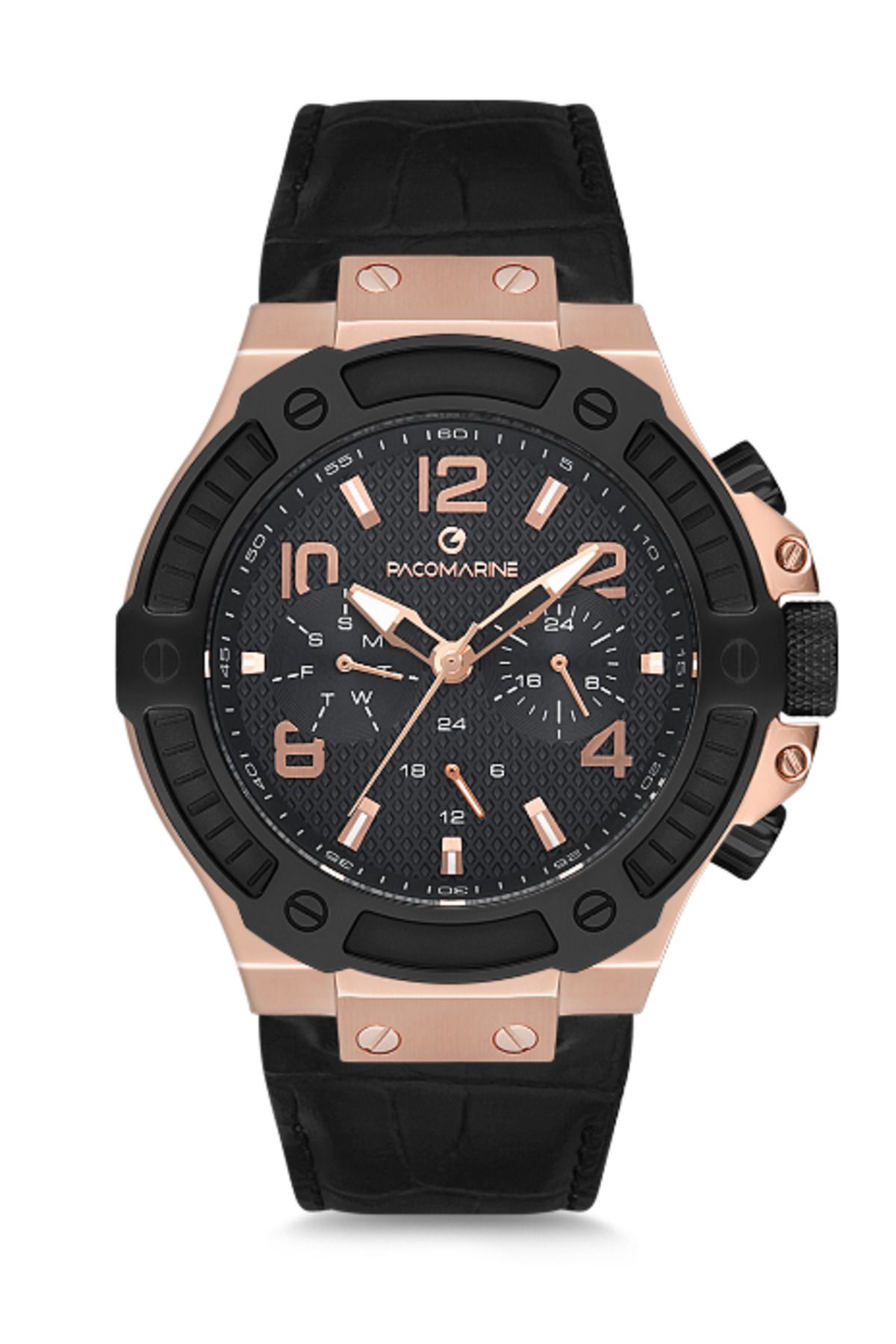 Pacomarine PM.51196.05 PACOMARİNE KOL SAATİ 42 MM Siyah