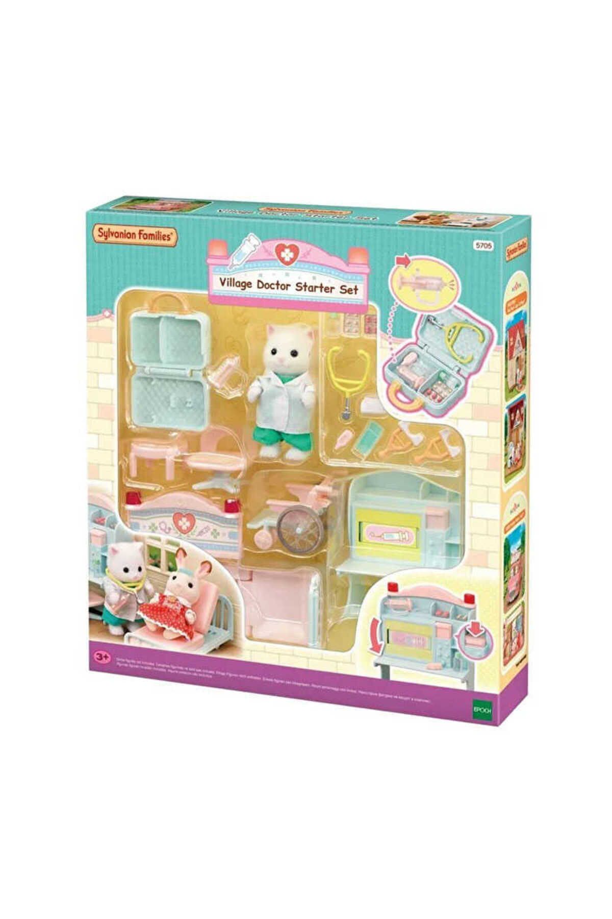 SYLVANIAN FAMILIES Köy Doktoru Başlangıç Seti ESF5705