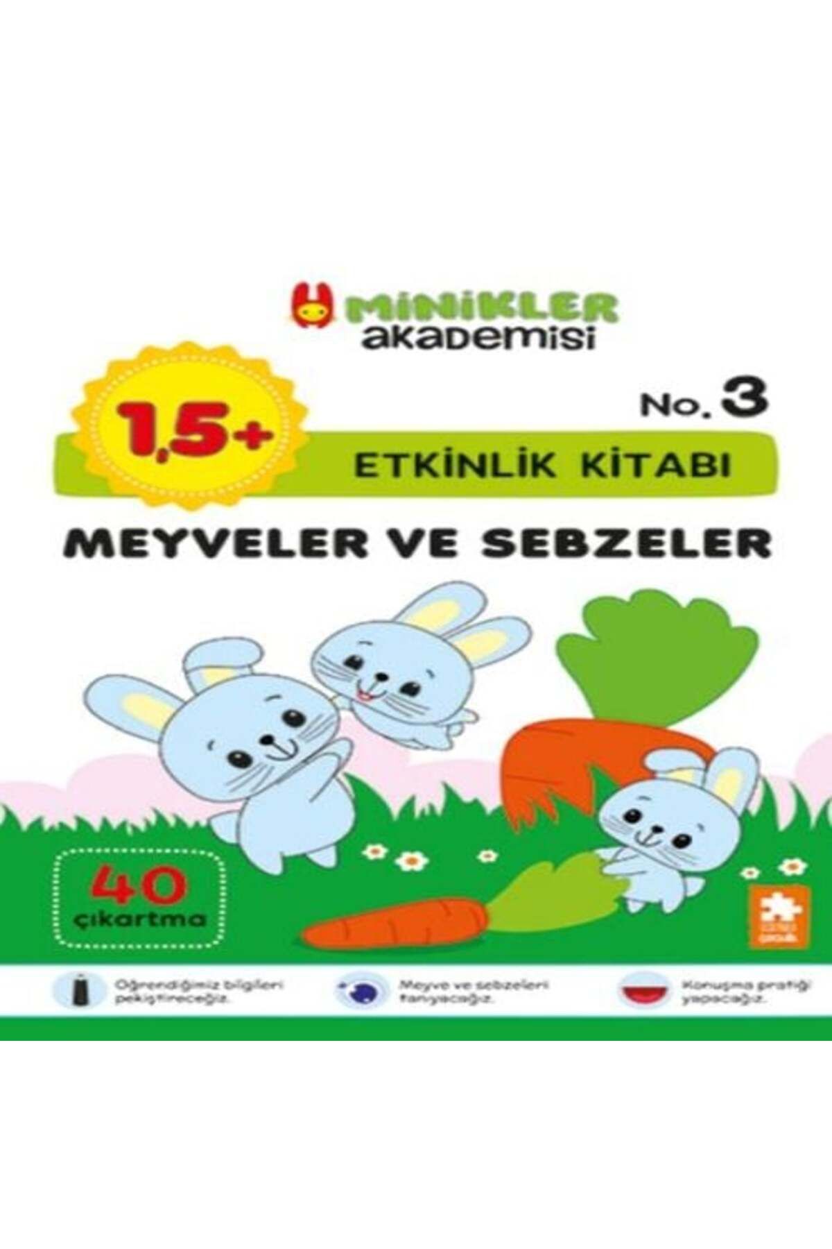 Destek Yayınları Minikler Akademisi Meyveler ve Sebzeler