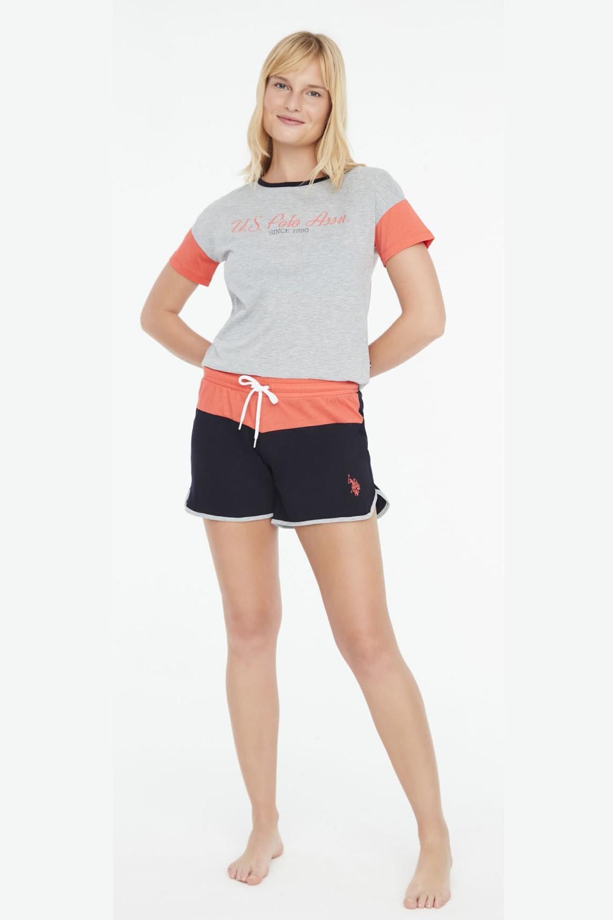 U.S. Polo Assn. Kadın T-Shirt Şort Takım
