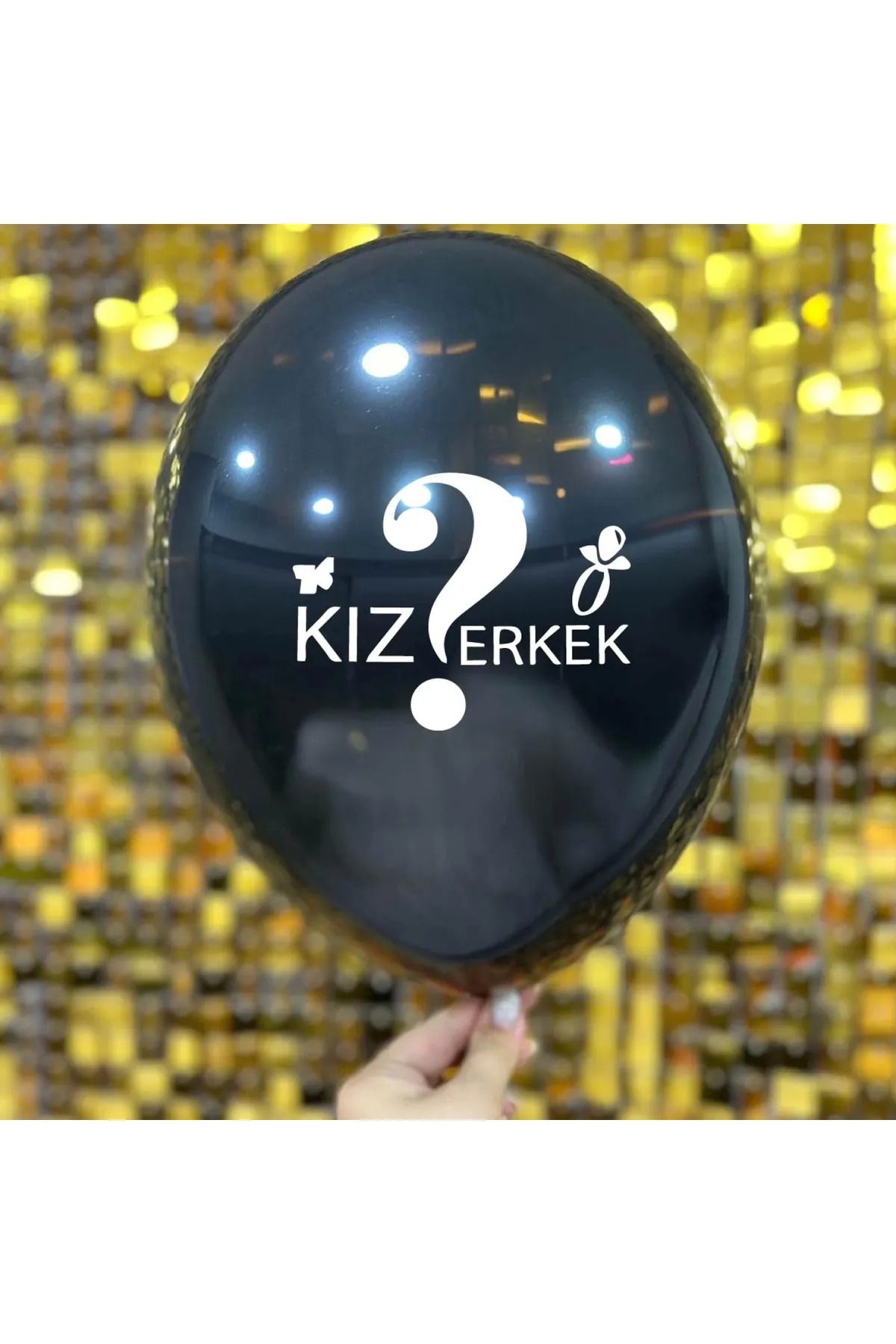YCK BALON Cinsiyet Balonu - (Kız - Erkek) 5 Adet Cinsiyet Belirleme Partisi Balonu