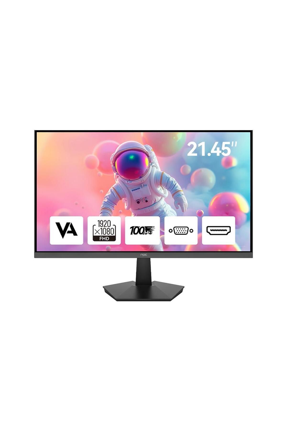 Npc 21.45" MF2208-A 100Hz 5ms VA FHD Monitör