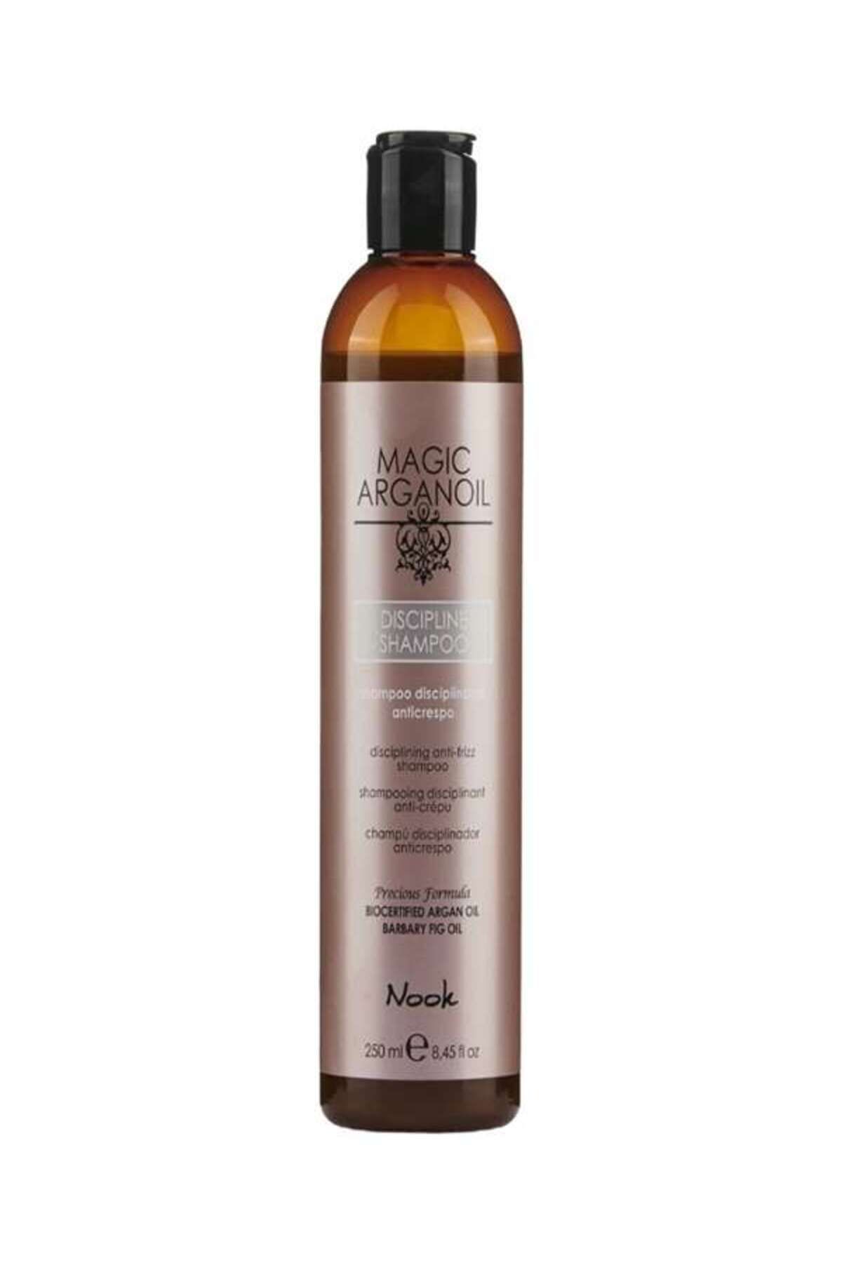 Nook-Sampon pentru netezirea parului Magic Argan Oil Discipline Shampoo 250 ml 1