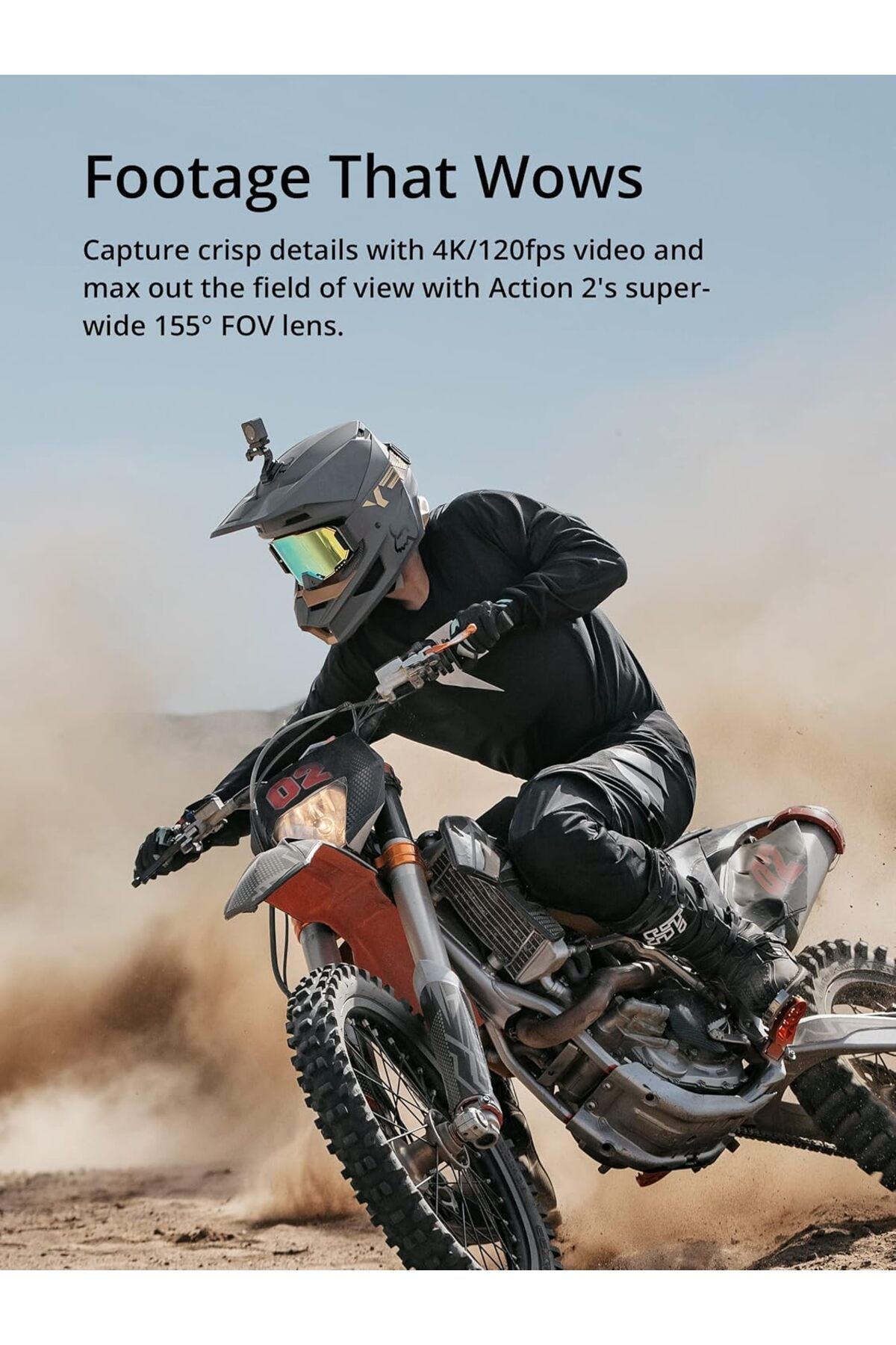 DJI-Action 2 Power Combo Camera - Portable with Battery Extension Module 9