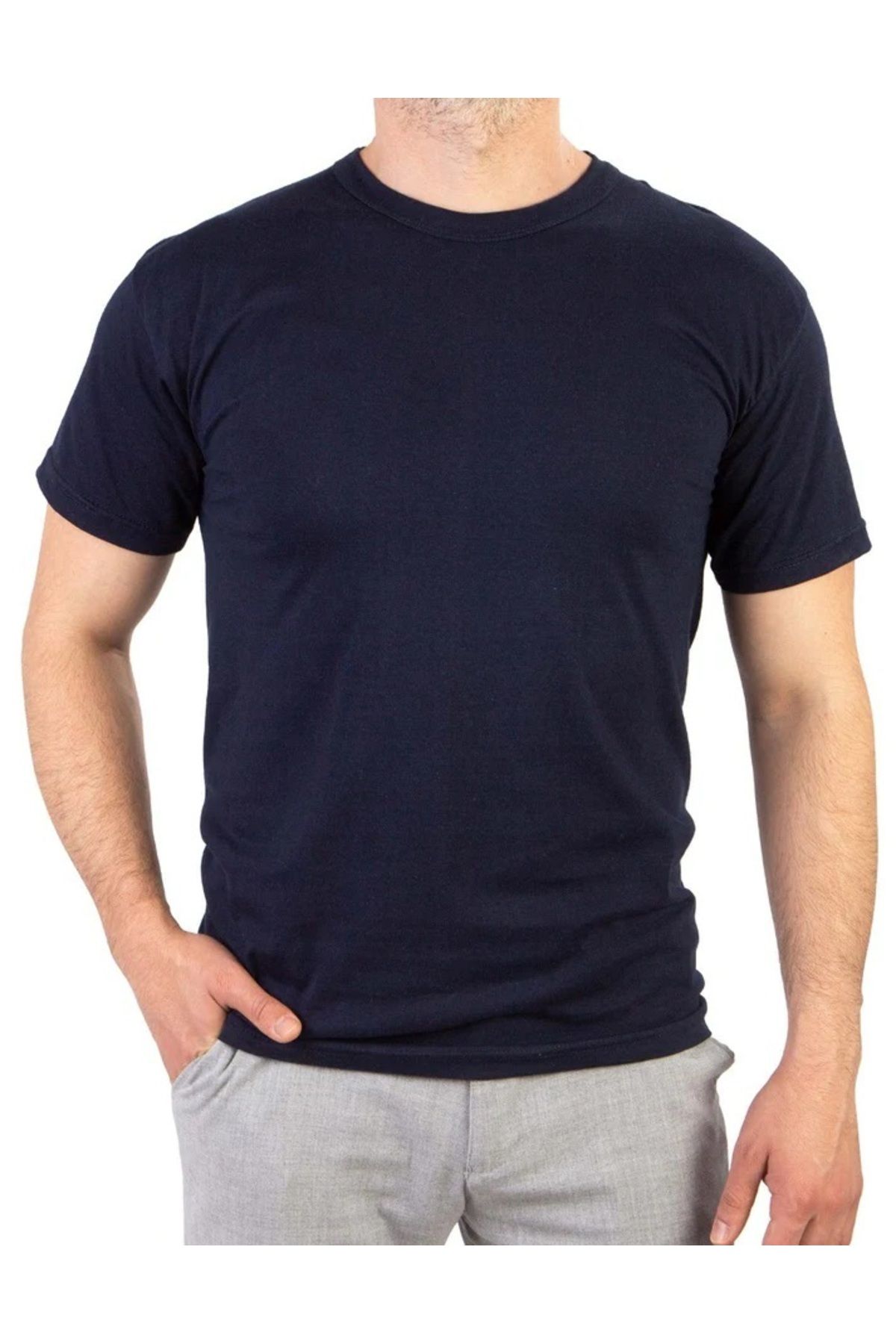 Reggi Collection Basic Sıfır Yaka T-Shirt