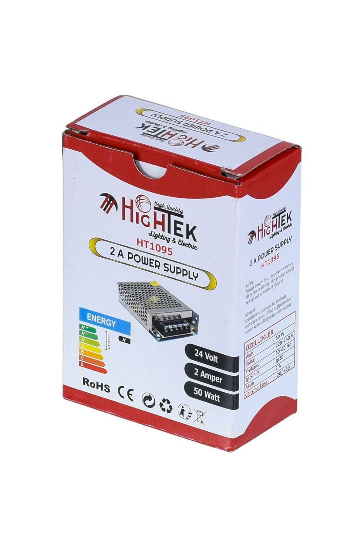 Hightek HİGHTEK 24 VOLT 2 AMPER METAL KALIN KASA ADAPTÖR