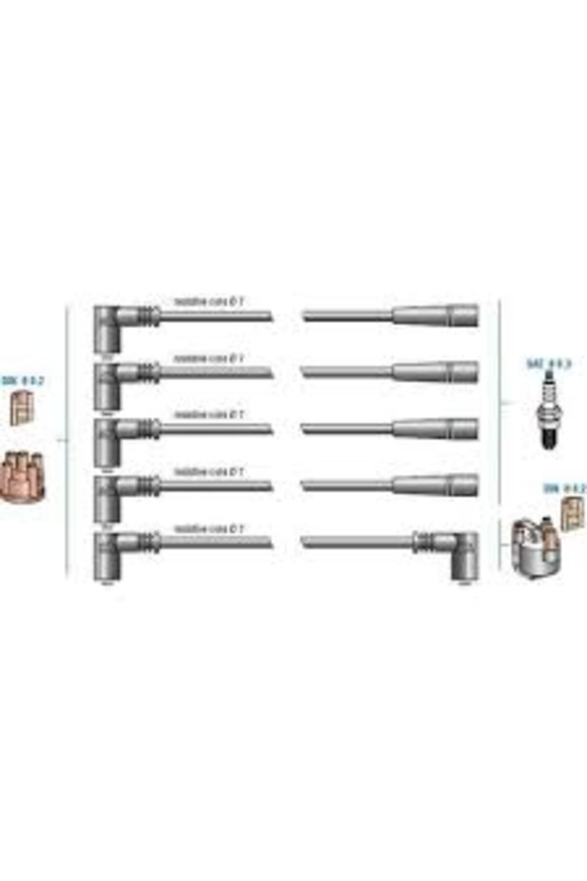DODUCO BUJİ KABLO TK CLIO 1.2 E5F-E7F 90 -CLIO 1.4 1.4 ie 95