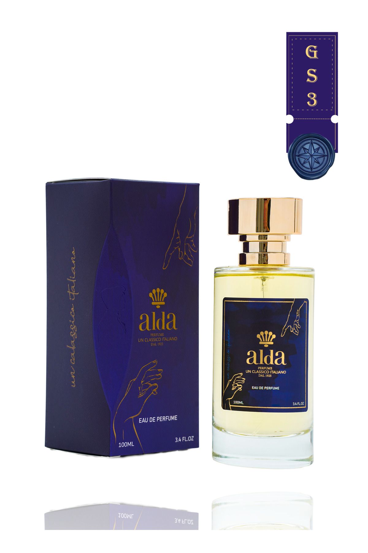 Alda Perfume GS3 Odunsu Oryantal Edp Erkek Parfüm 100 Ml