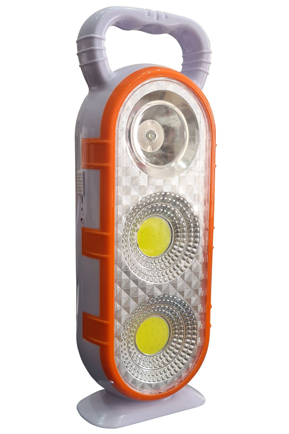 Binbirreyon 2+1 Işıldak Kamp Lambası Fener Acil Durum Işığı Şarj Edilebilir 30cm JG018
