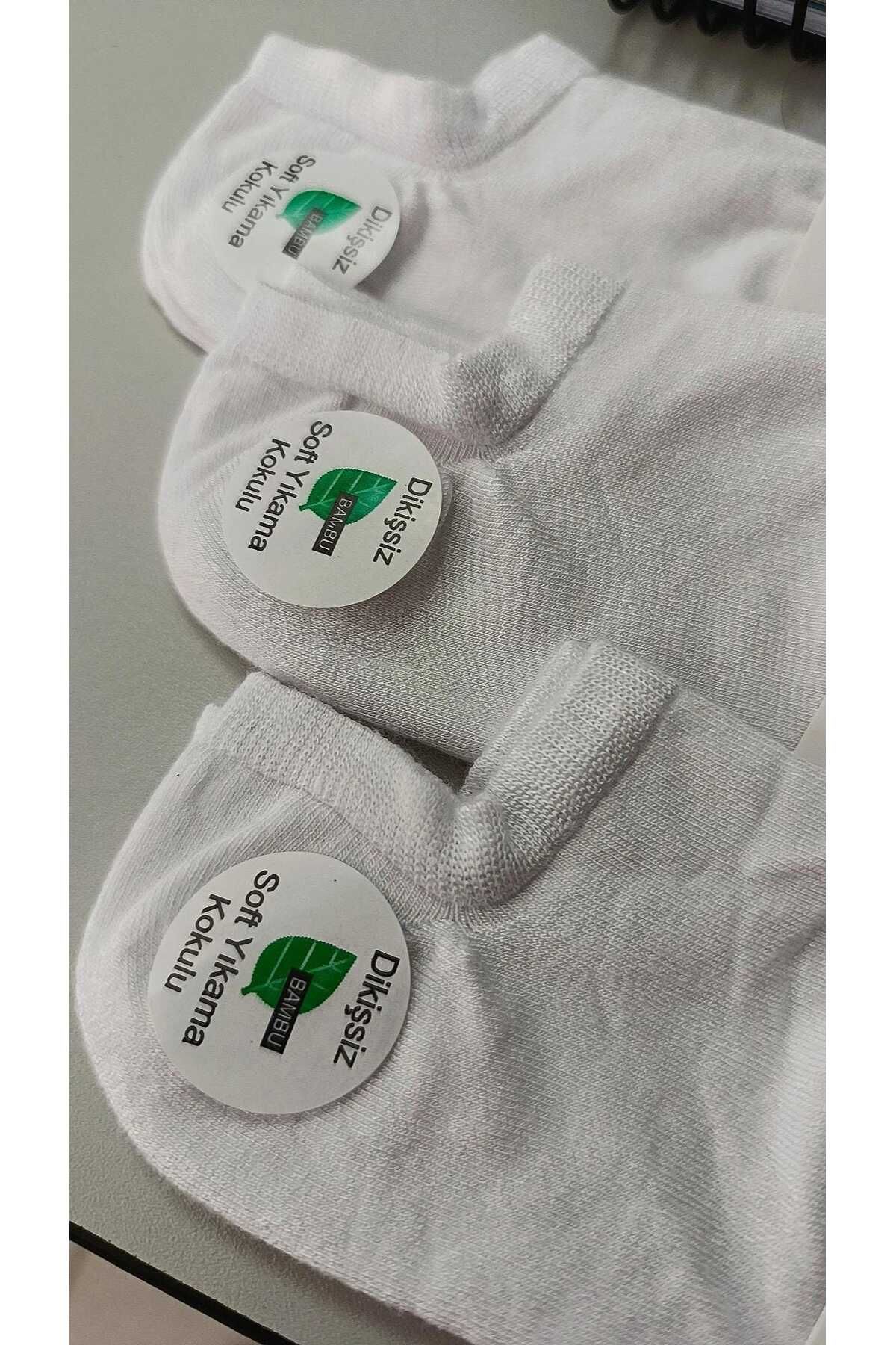 Polo Dikişsiz burun görünmez çorap soft yıkama kokulu 3LÜ